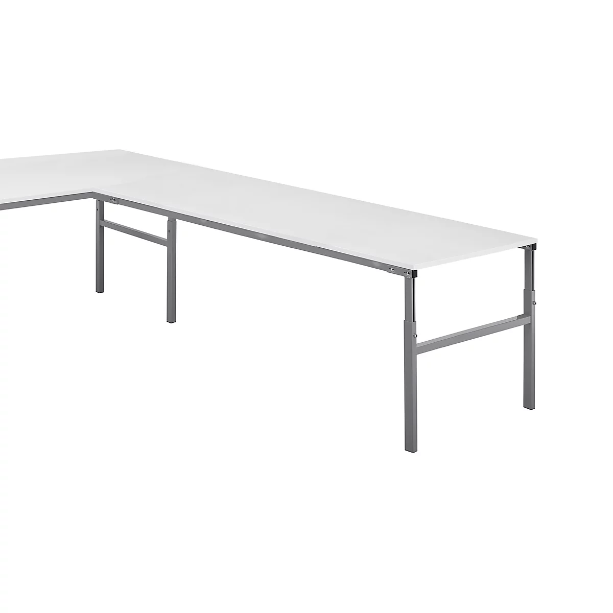 Treston Table d'extension angulaire TP 915K pour tables de travail Treston Série TP &amp; TPH, L 1500 x P 900 mm