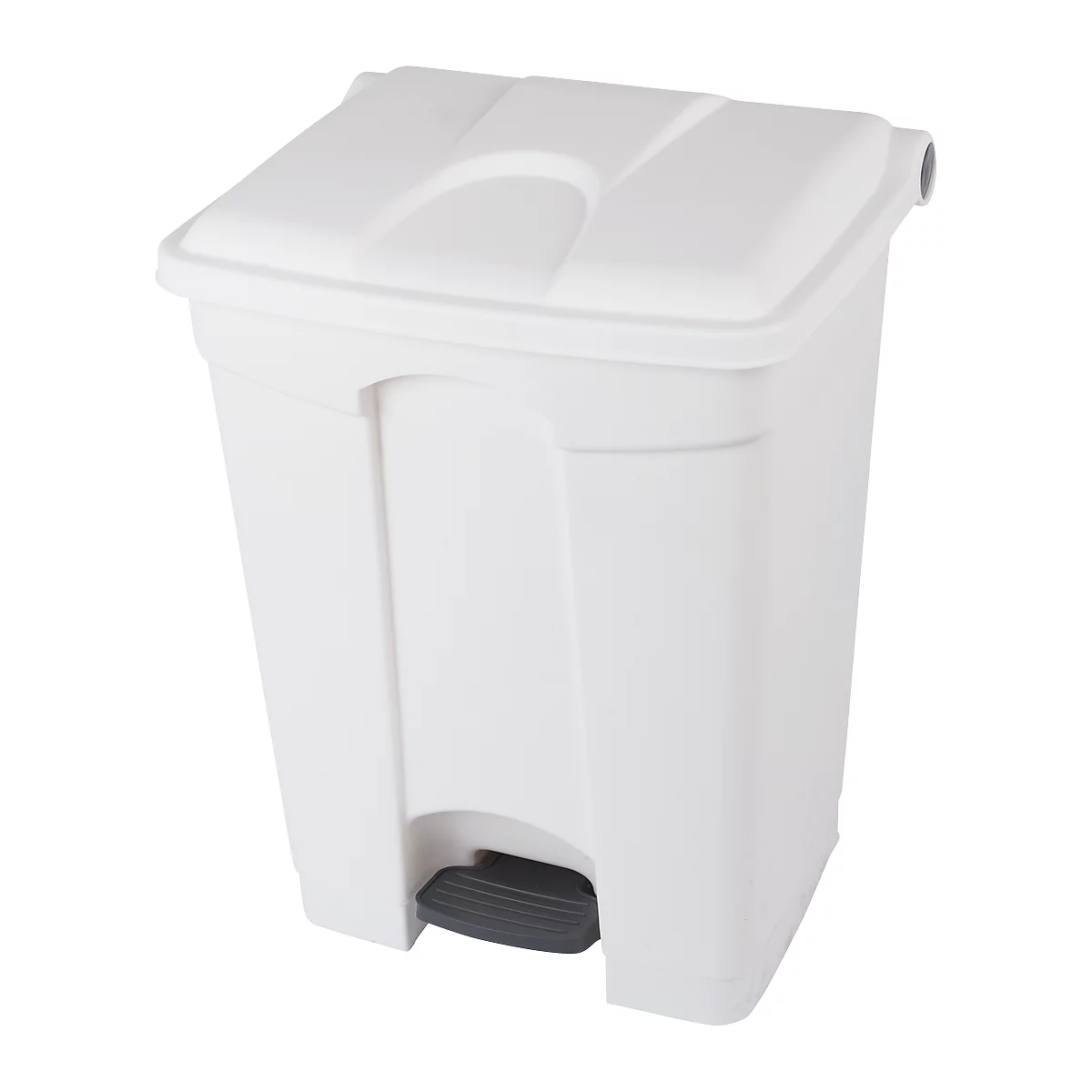 Tretabfallsammler aus Polyethylen 70 l, weiß