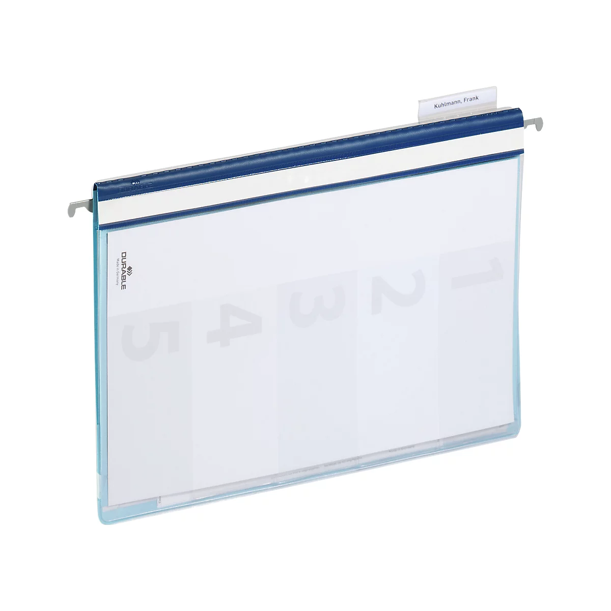Trieur DURABLE, pour format A4, 5 p., bleu