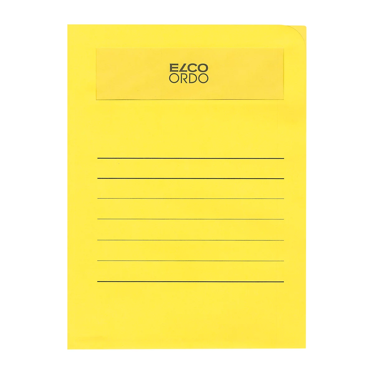 Trieur Ordo Volumino Elco, pour format A4, 50 p., jaune intense