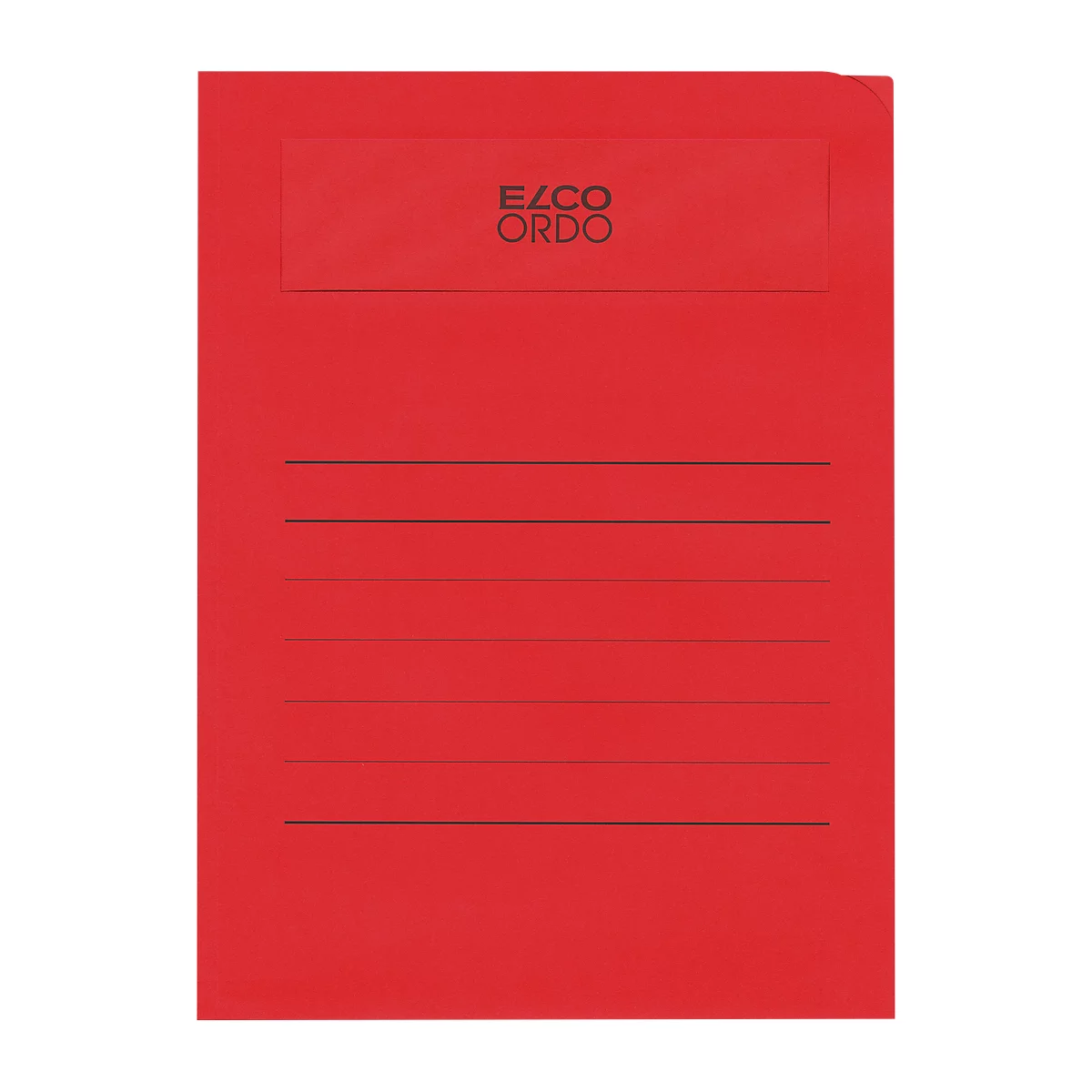 Trieur Ordo Volumino Elco, pour format A4, 50 p., rouge intense