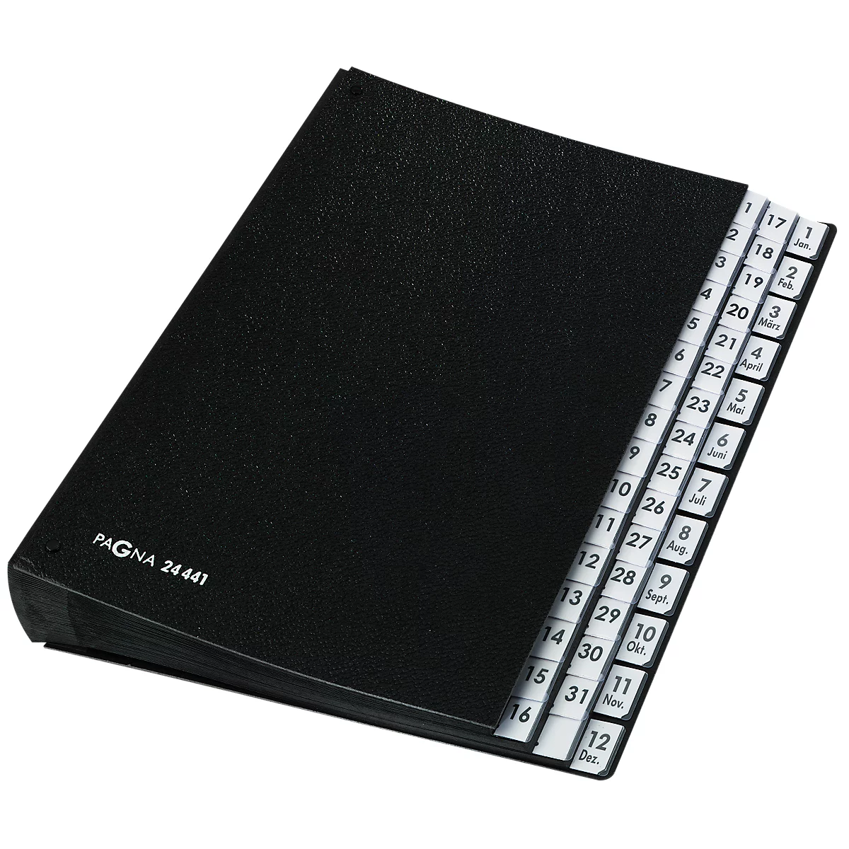 Trieur PAGNA, pour format A4, chronologique, 44 compartiments, carton Manila