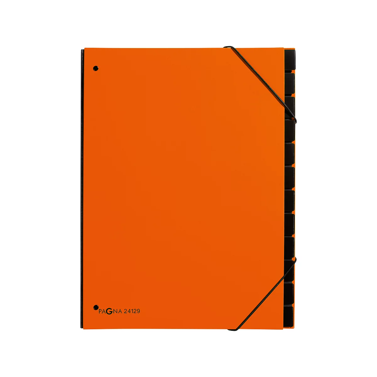 Trieur Trend PAGNA, pour format A4, carton, 12 compartiments, orange