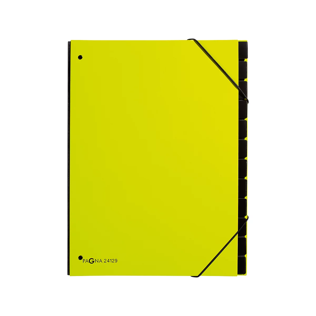 Trieur Trend PAGNA, pour format A4, carton, 12 compartiments, vert tilleul