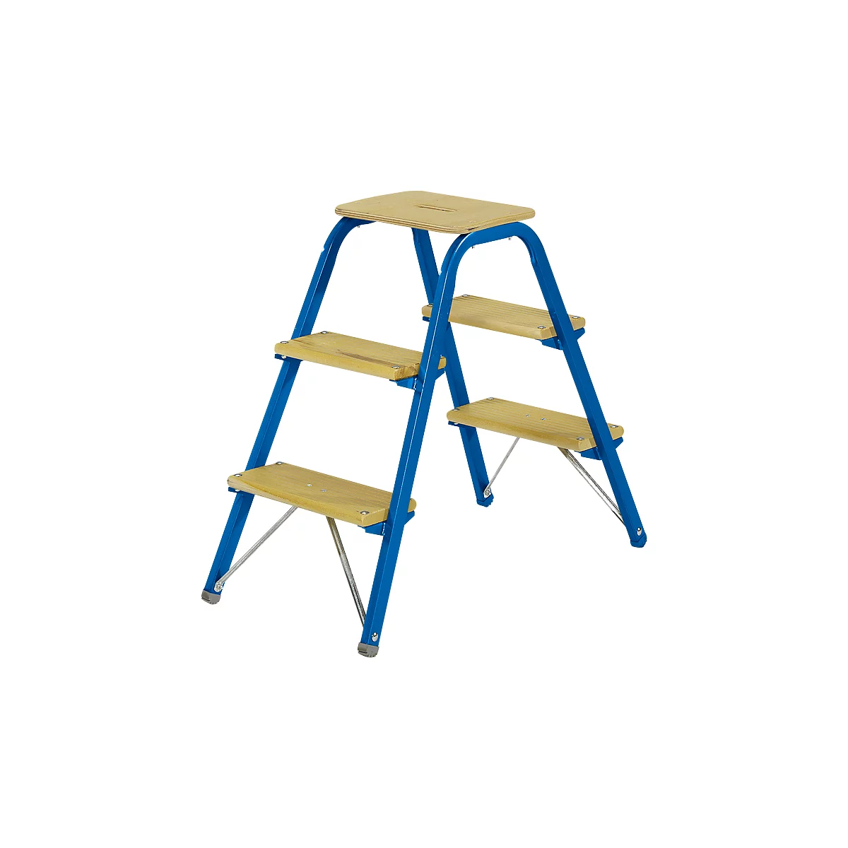 Tritt aus Leichtstahl®, 3 Stufen