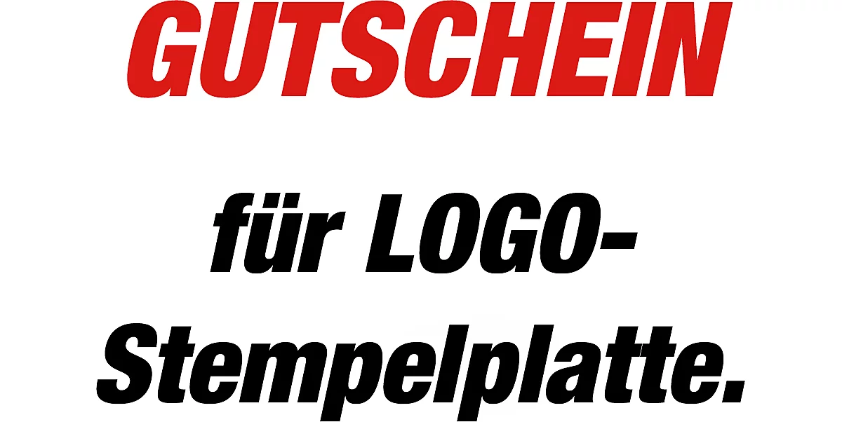 trodat® Firmenstempel Logo-Gutschein