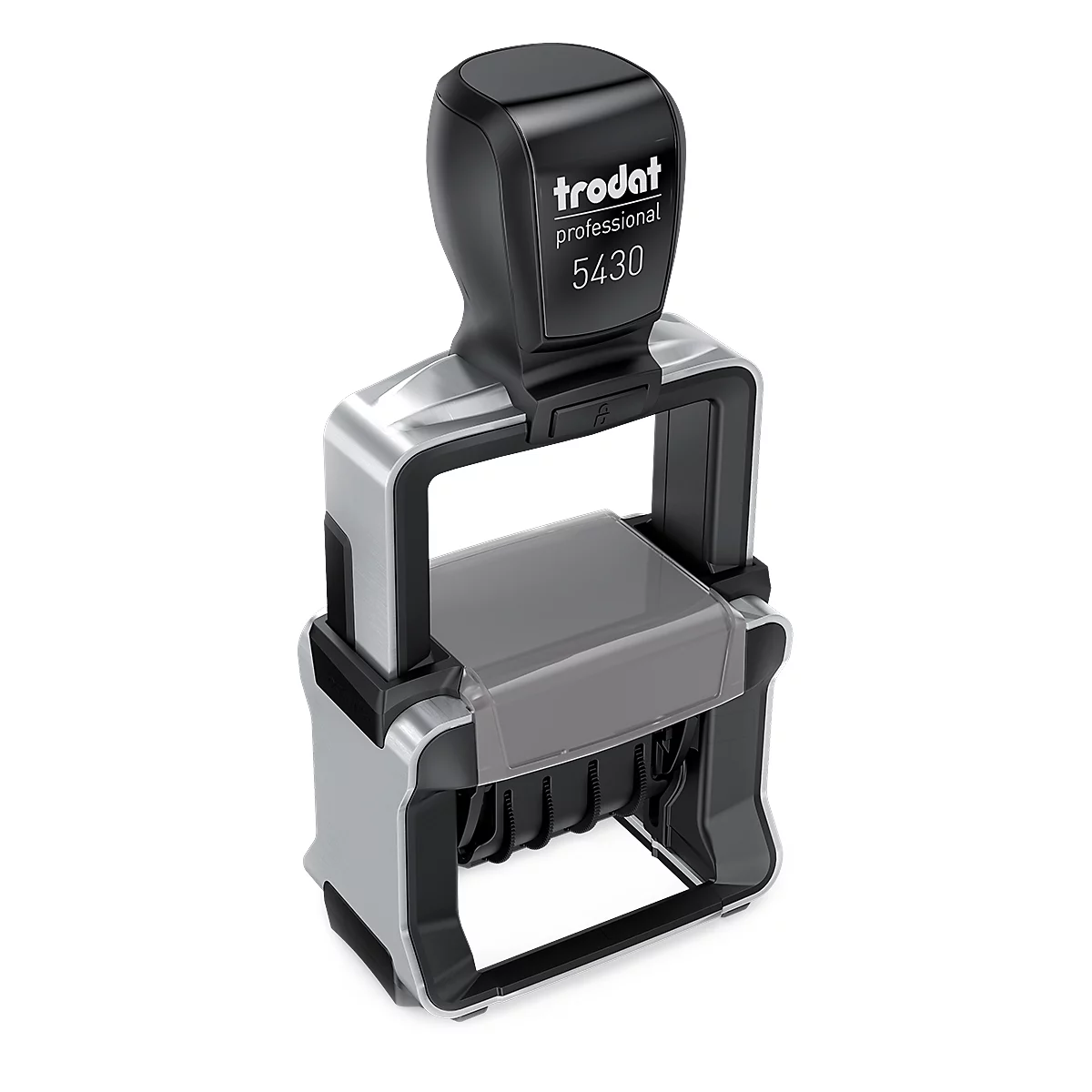 trodat® kantoorstempel 5430L, datumstempel met 3 verwisselbare kantoorteksten