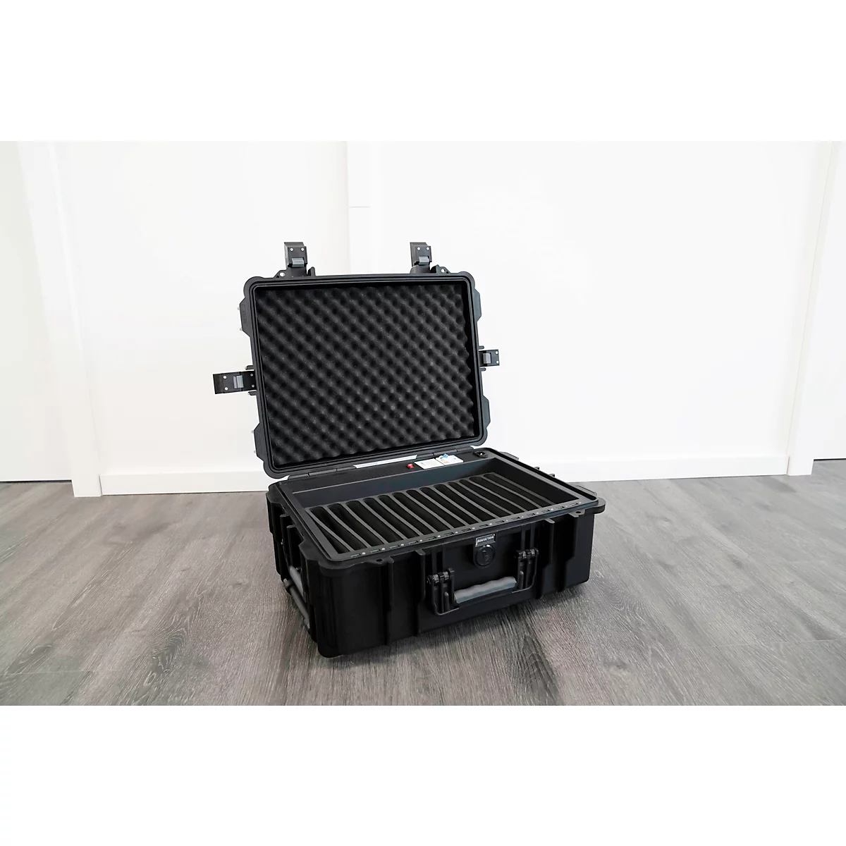 Trolley de chargement pour tablette Good Connections ATON4 T14, pour 14 appareils, USB-A, résistant aux éclaboussures, noir