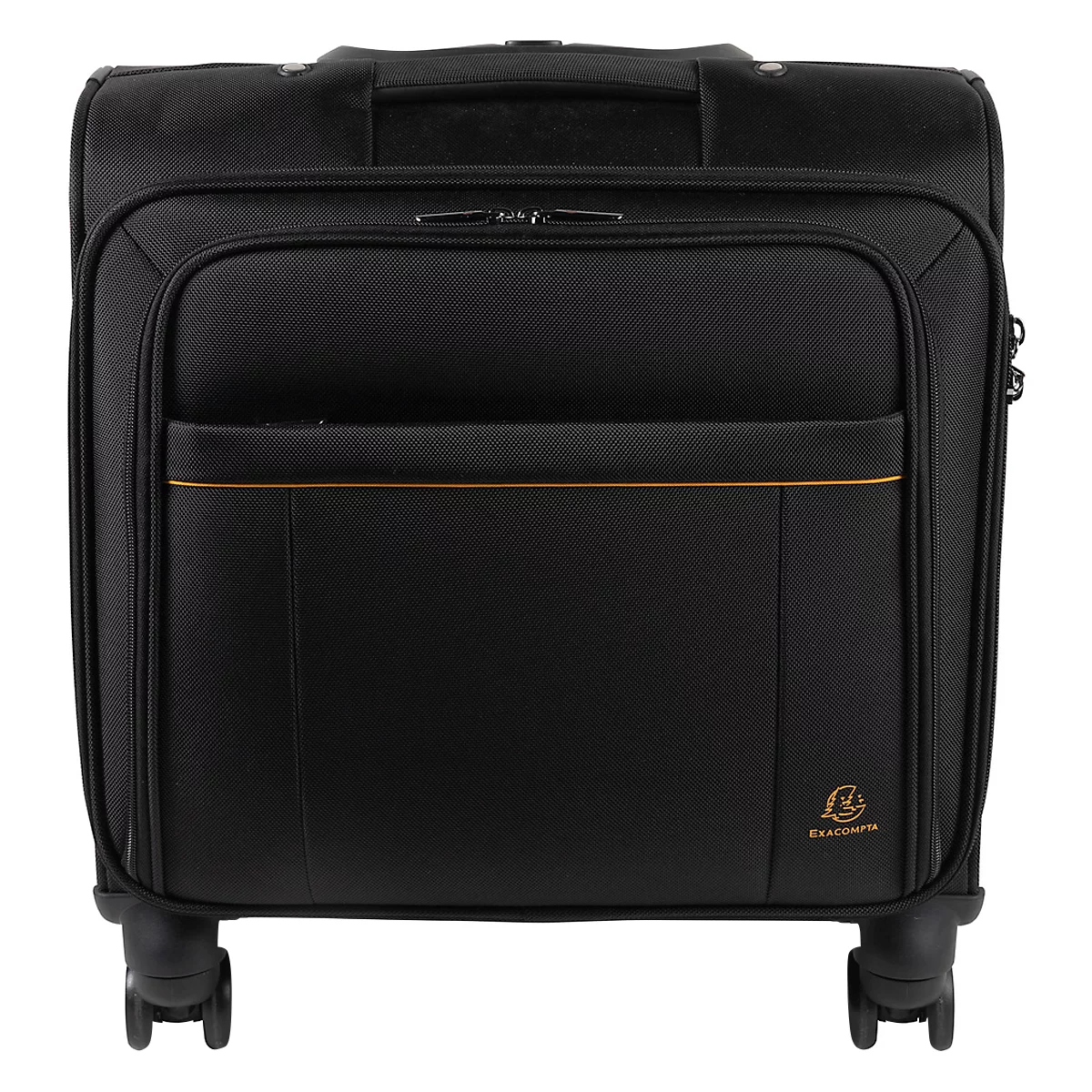 Trolley Exacompta Exactive, für Notebooks bis zu 15,6'', L 420 x B 230 x H 480 mm, Polyester, schwarz