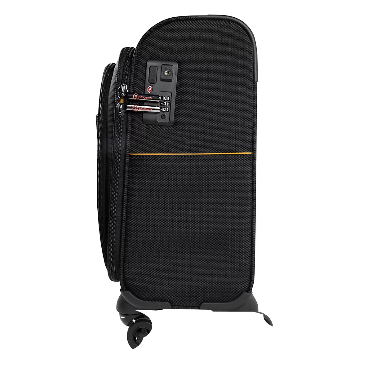 Trolley Exacompta Exactive, pour ordinateurs portables jusqu'à 15,6'', L 420 x l 230 x H 480 mm, polyester, noir