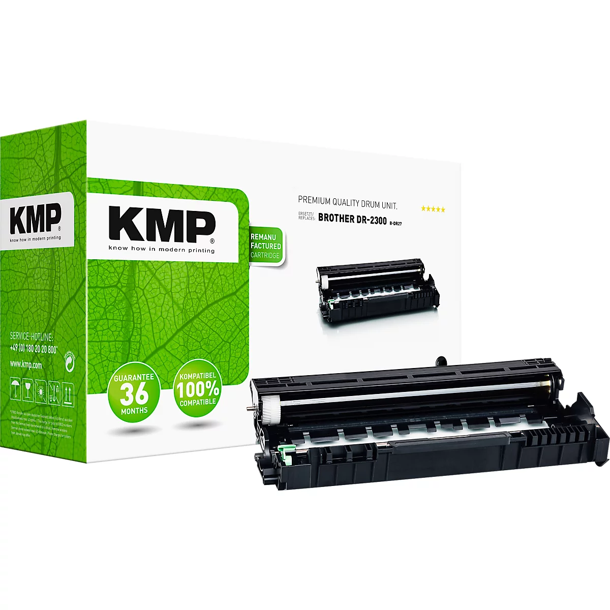 Trommelmodul KMP, ersetzt Brother DR2300 (DR-2300), bis 12000 Seiten, Einzelpack