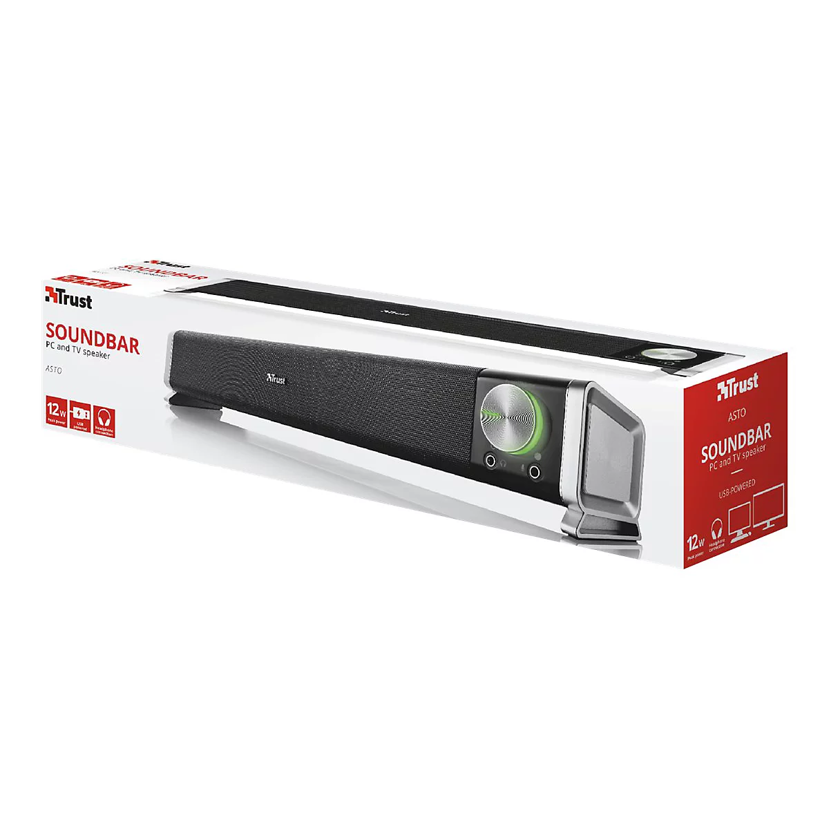 Trust Asto - Soundbar - für PC - 6 Watt