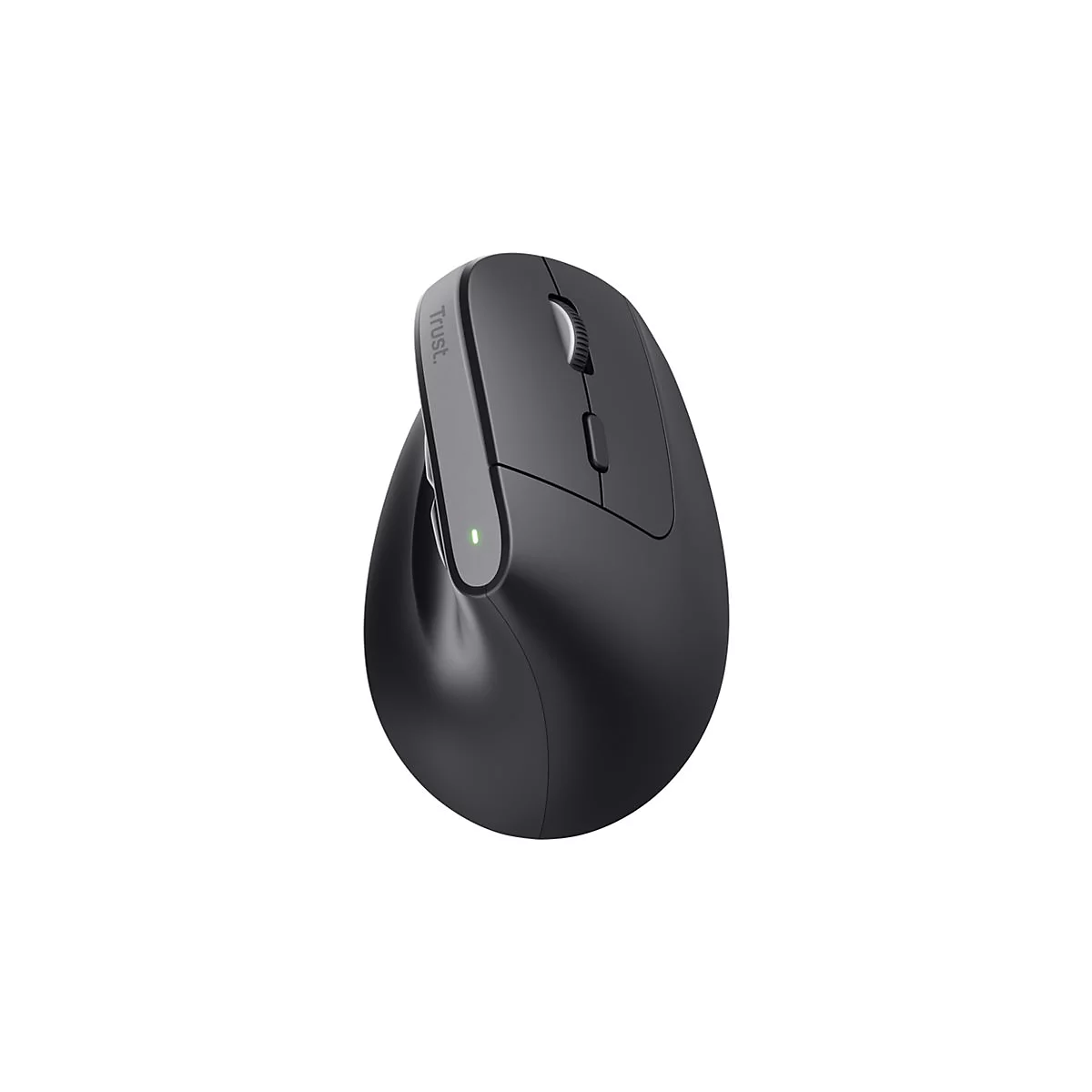 Trust Bayo+ - Vertikale Maus - ergonomisch - Für Rechtshänder - optisch - 6 Tasten