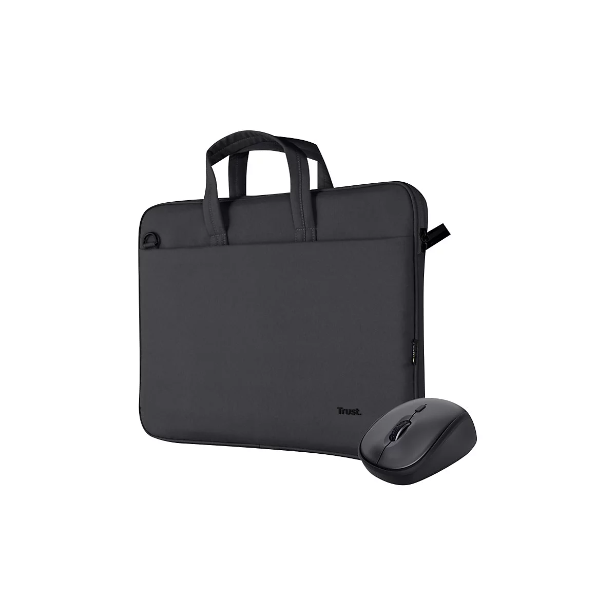 Trust Bologna - Notebook-Tasche - 40.6 cm (16') - Schwarz - mit Funkmaus