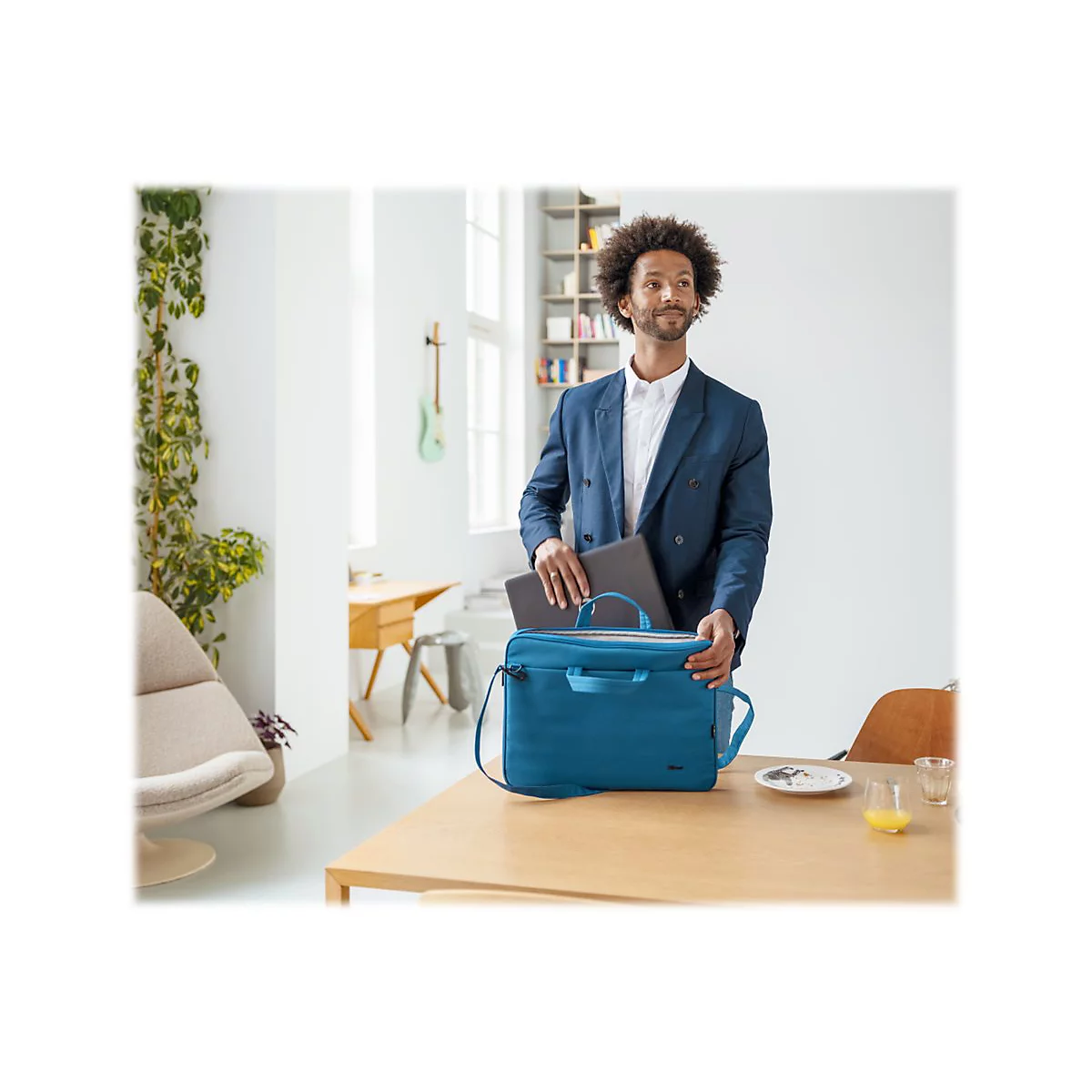 Trust Bologna Slim - Notebook-Tasche - 40.6 cm (16') - Blau