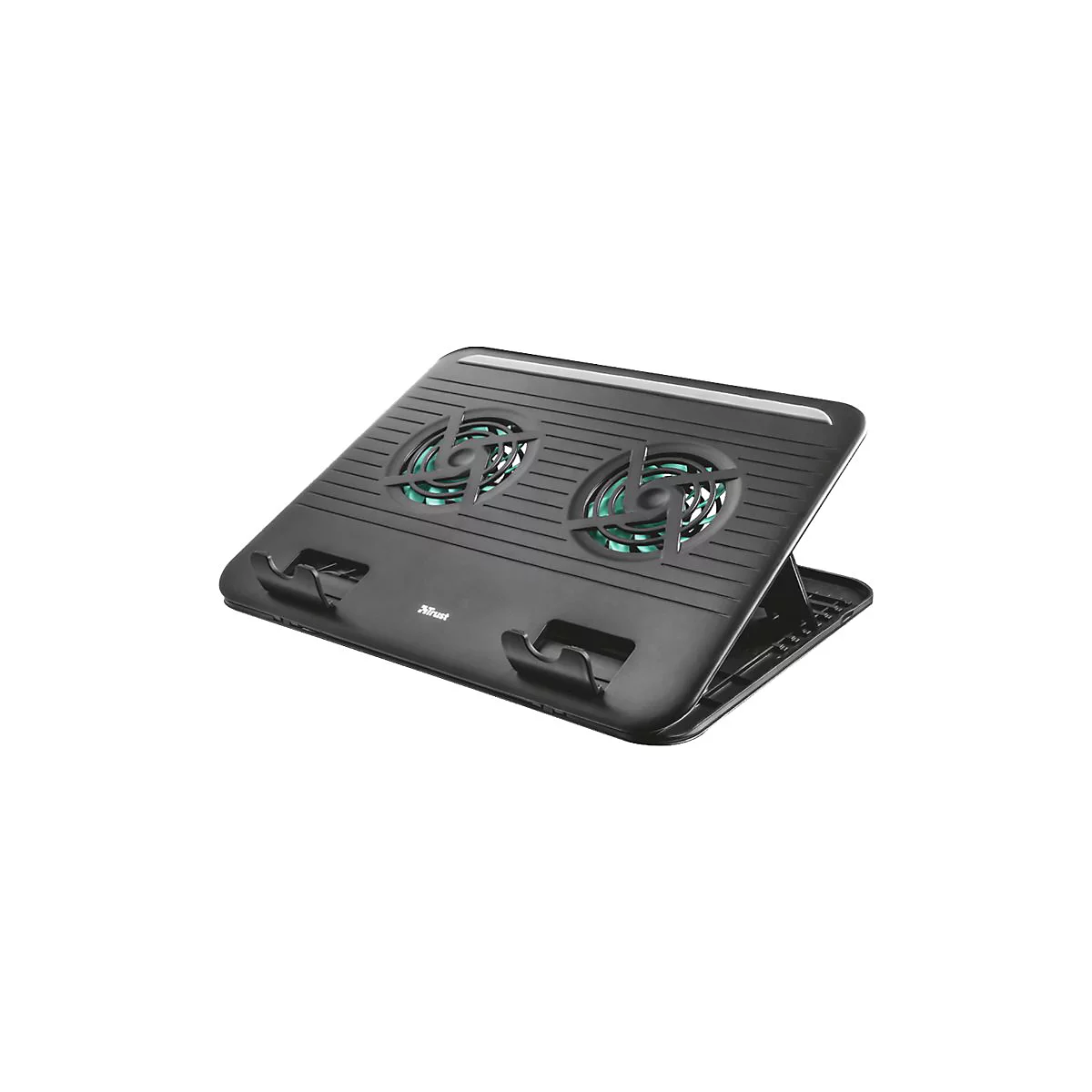 Trust Cyclone Notebook Cooling Stand - Notebook-Ständer - mit Ventilator