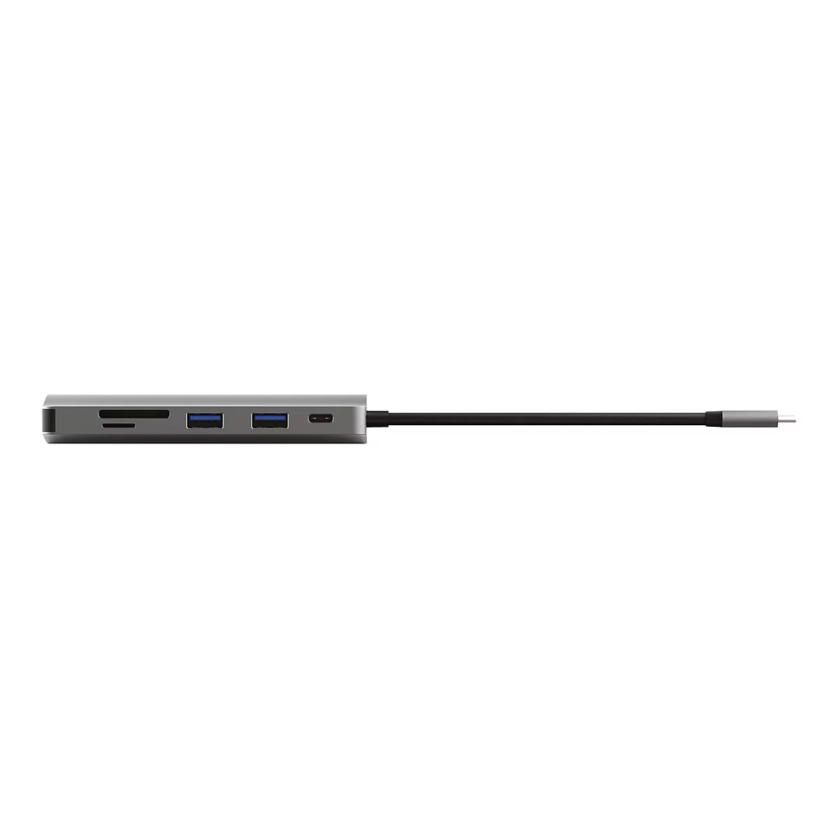 Trust Dalyx 7-in-1 USB-C Multiport Adapter - Dockingstation - USB-C 3.2 - HDMI - 1GbE