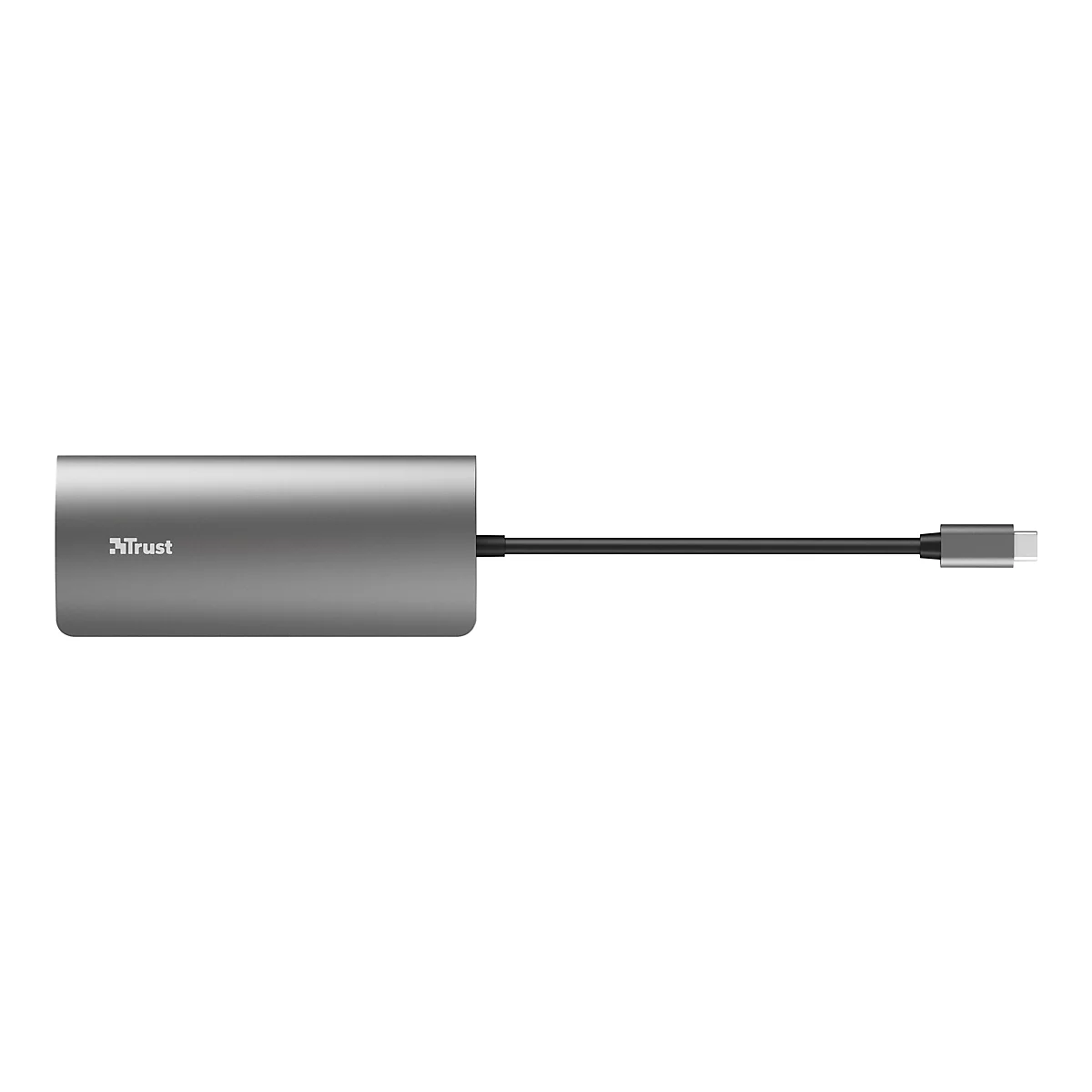 Trust Dalyx 7-in-1 USB-C Multiport Adapter - Dockingstation - USB-C 3.2 - HDMI - 1GbE