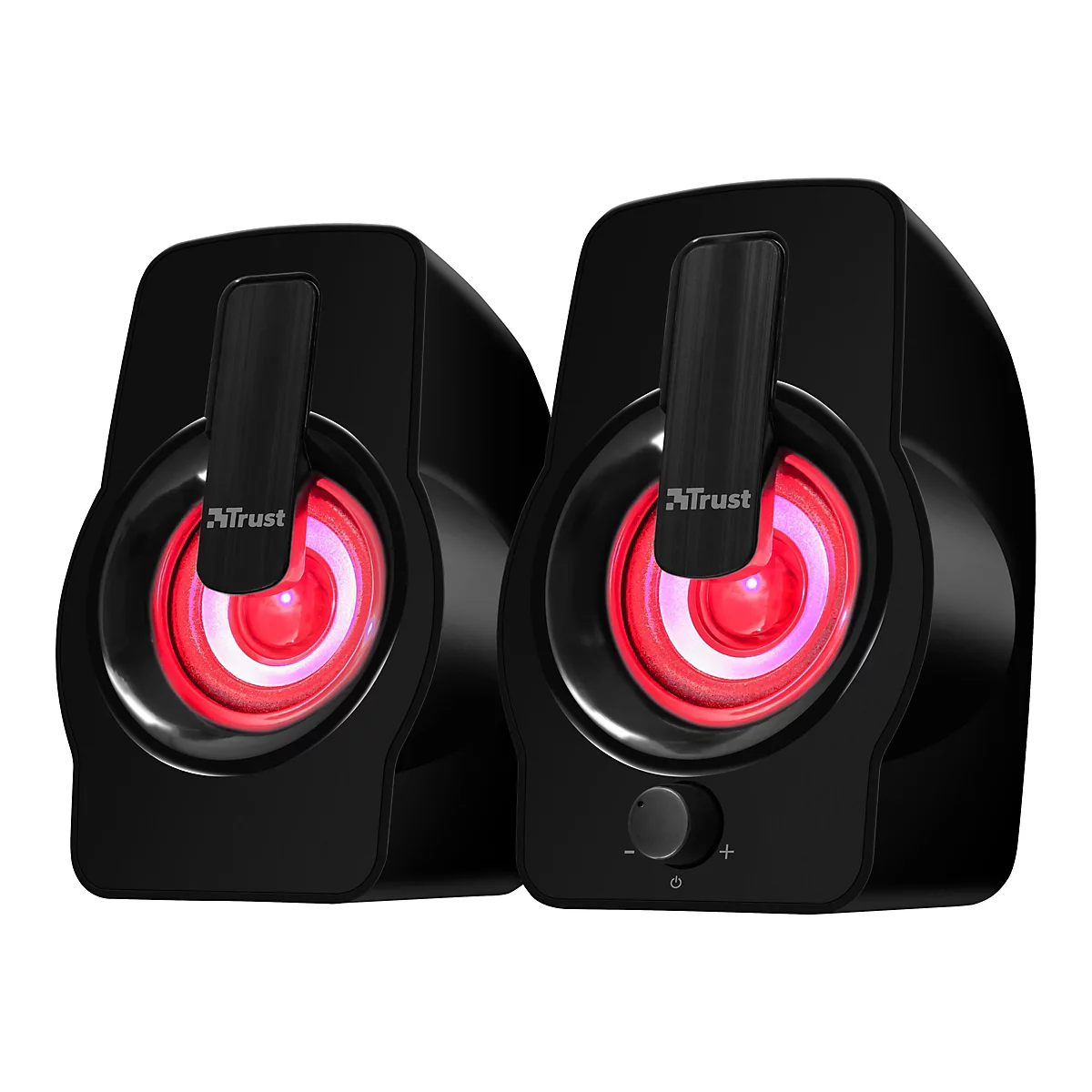 Trust Gemi RGB - Lautsprecher - für PC - 6 Watt (Gesamt) - Schwarz