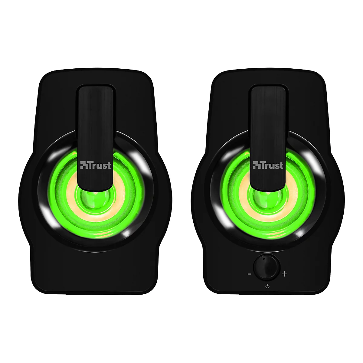 Trust Gemi RGB - Lautsprecher - für PC - 6 Watt (Gesamt) - Schwarz