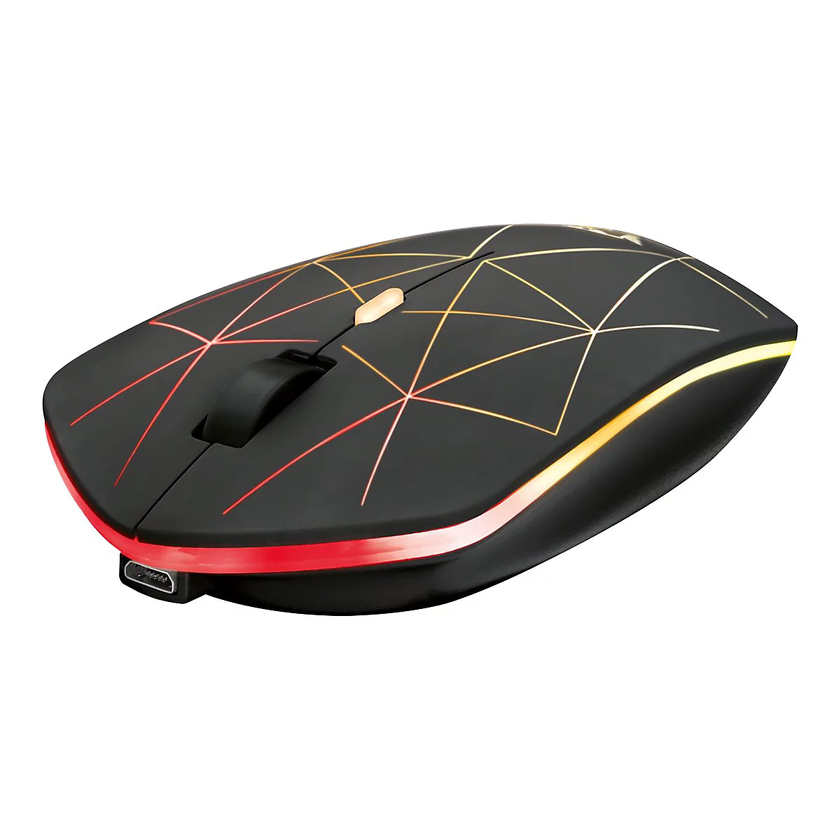 Trust GXT 117 Strike Wireless Gaming Mouse - Maus - Für Rechtshänder - optisch - 6 Tasten - kabellos