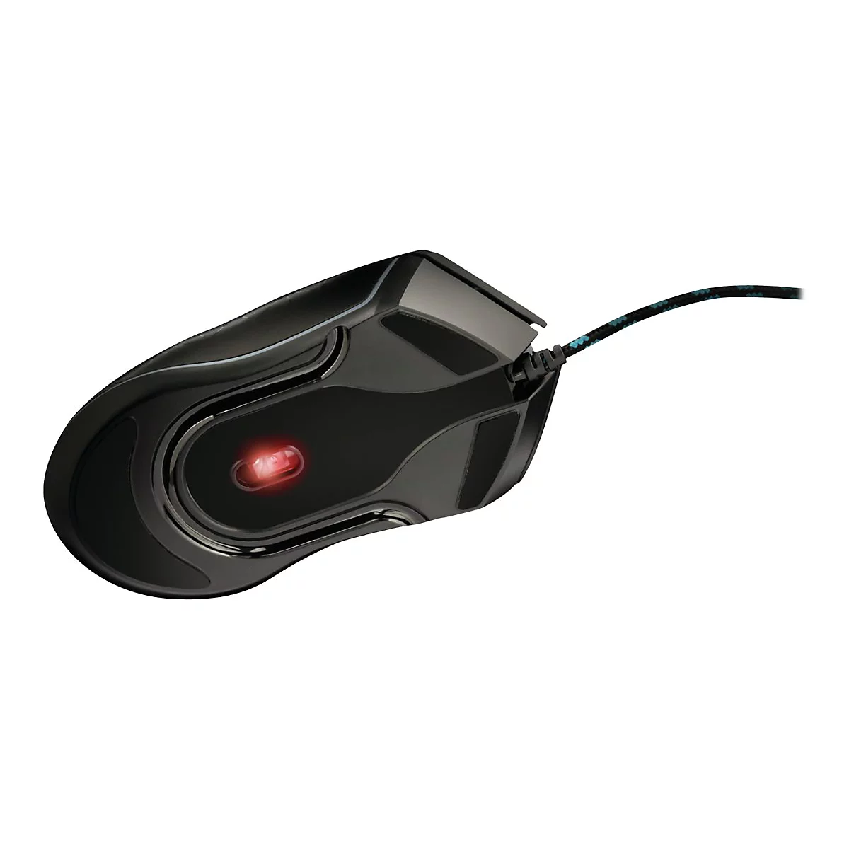 Trust GXT 133 Locx - Maus - Für Rechtshänder - optisch - 6 Tasten - kabelgebunden