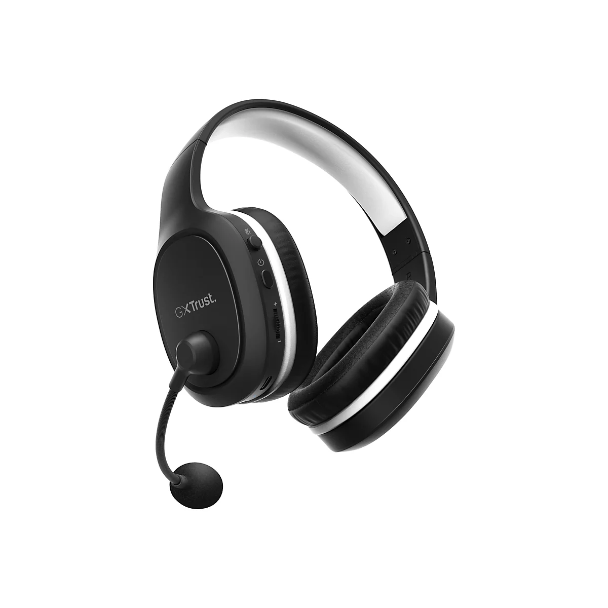 Trust GXT 391 Thian - Headset - ohrumschließend - 5,8 GHz - kabellos, kabelgebunden - 3,5 mm Stecker, USB-A