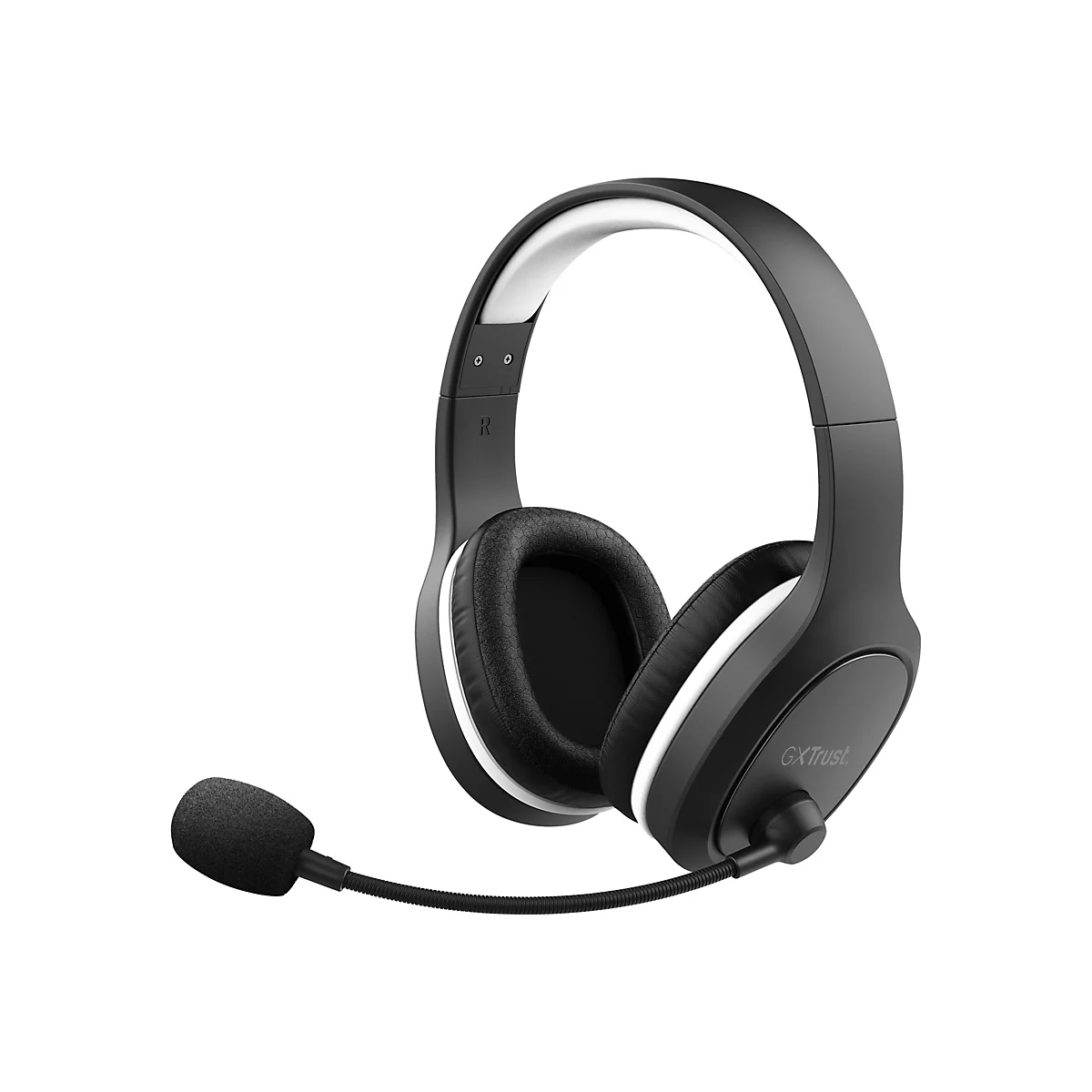 Trust GXT 391 Thian - Headset - ohrumschließend - 5,8 GHz - kabellos, kabelgebunden - 3,5 mm Stecker, USB-A