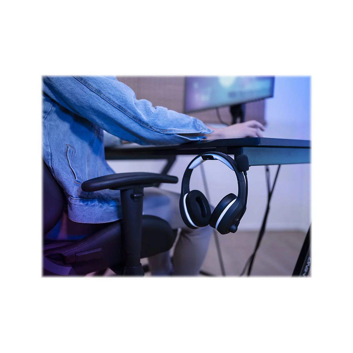 Trust GXT 391 Thian - Headset - ohrumschließend - 5,8 GHz - kabellos, kabelgebunden - 3,5 mm Stecker, USB-A