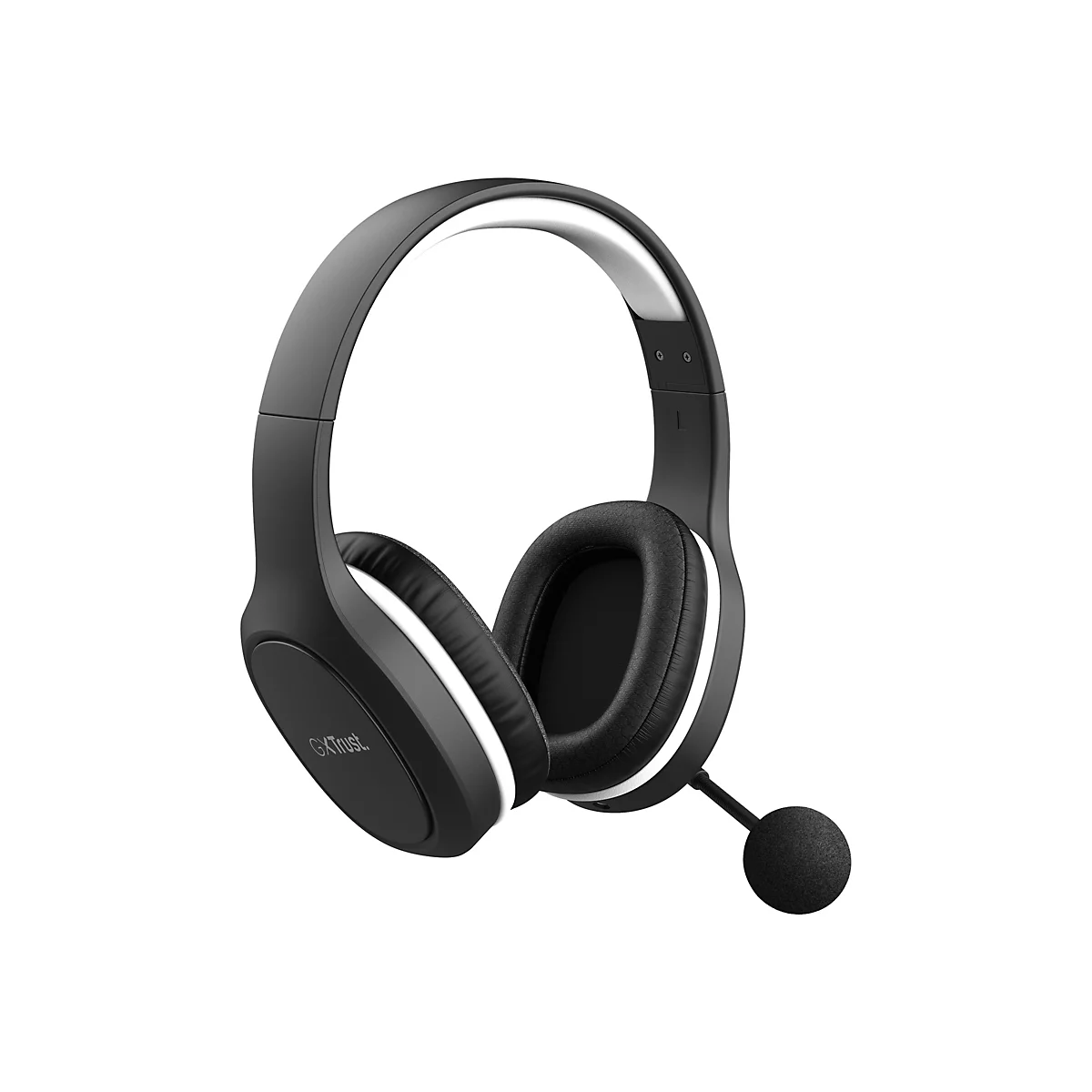 Trust GXT 391 Thian - Headset - ohrumschließend - 5,8 GHz - kabellos, kabelgebunden - 3,5 mm Stecker, USB-A