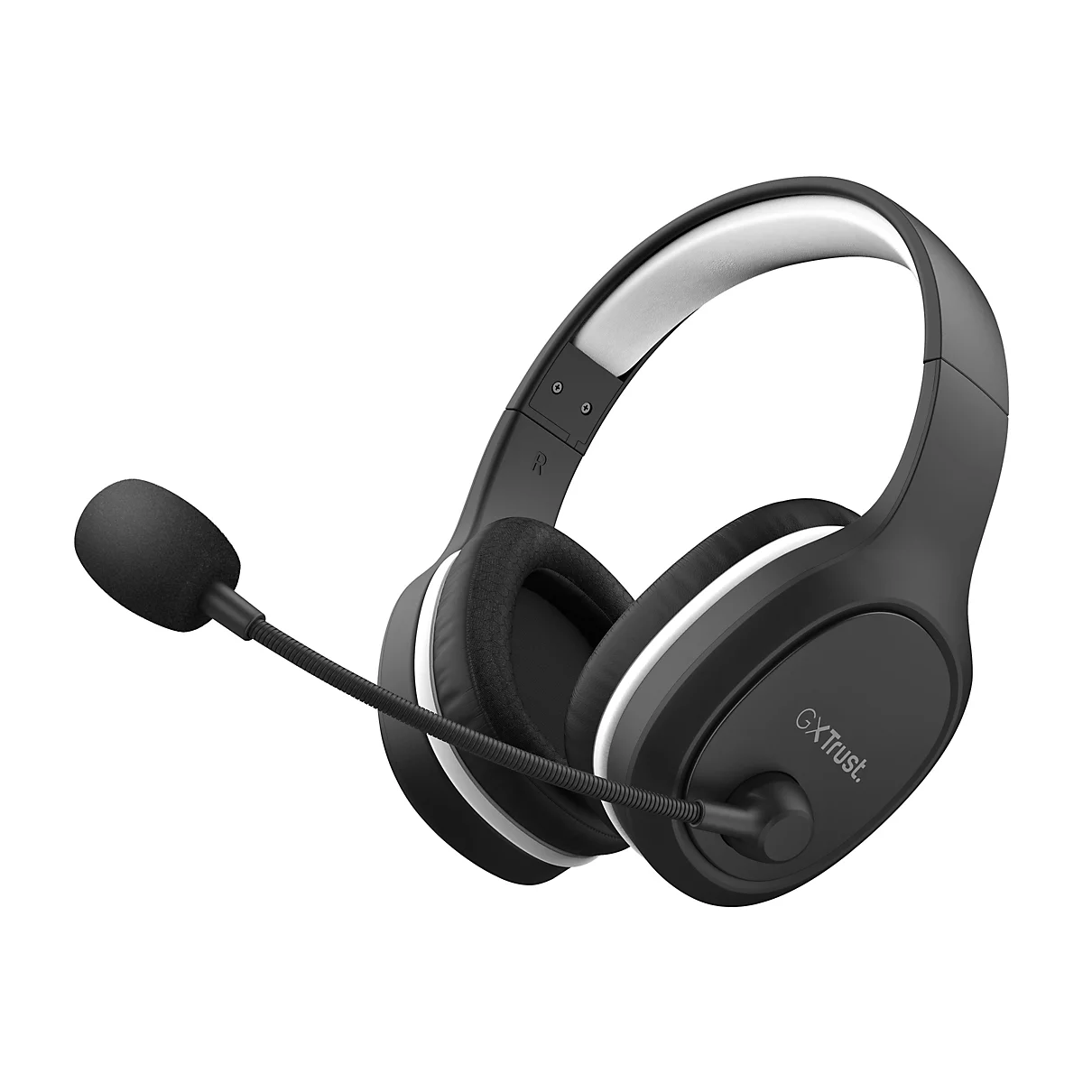 Trust GXT 391 Thian - Headset - ohrumschließend - 5,8 GHz - kabellos, kabelgebunden - 3,5 mm Stecker, USB-A