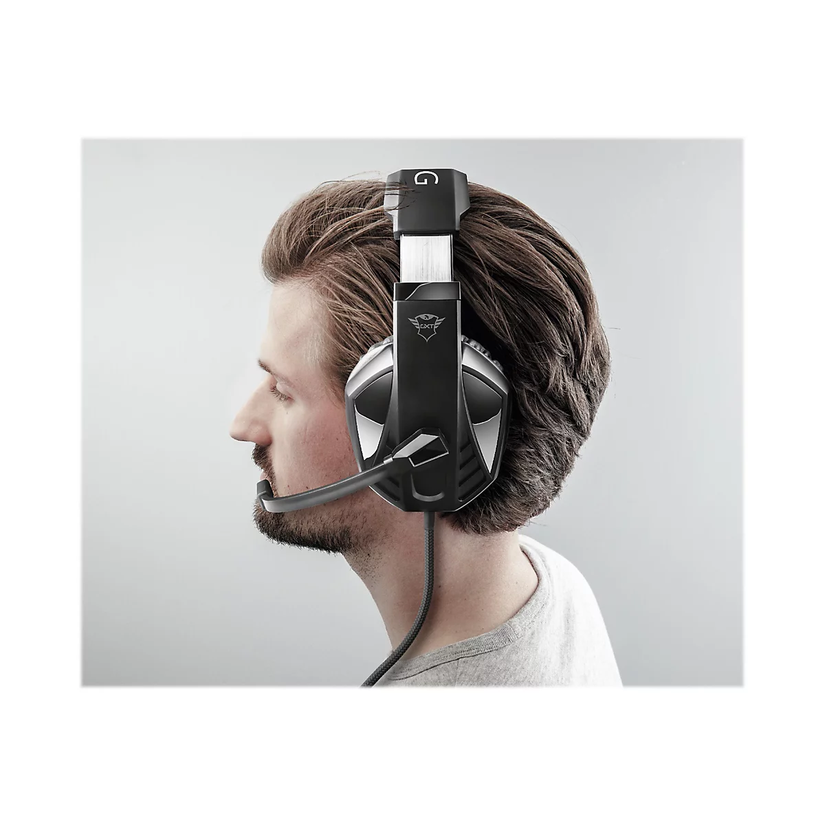 Trust GXT 412 Celaz - Headset - ohrumschließend - kabelgebunden - 3,5 mm Stecker