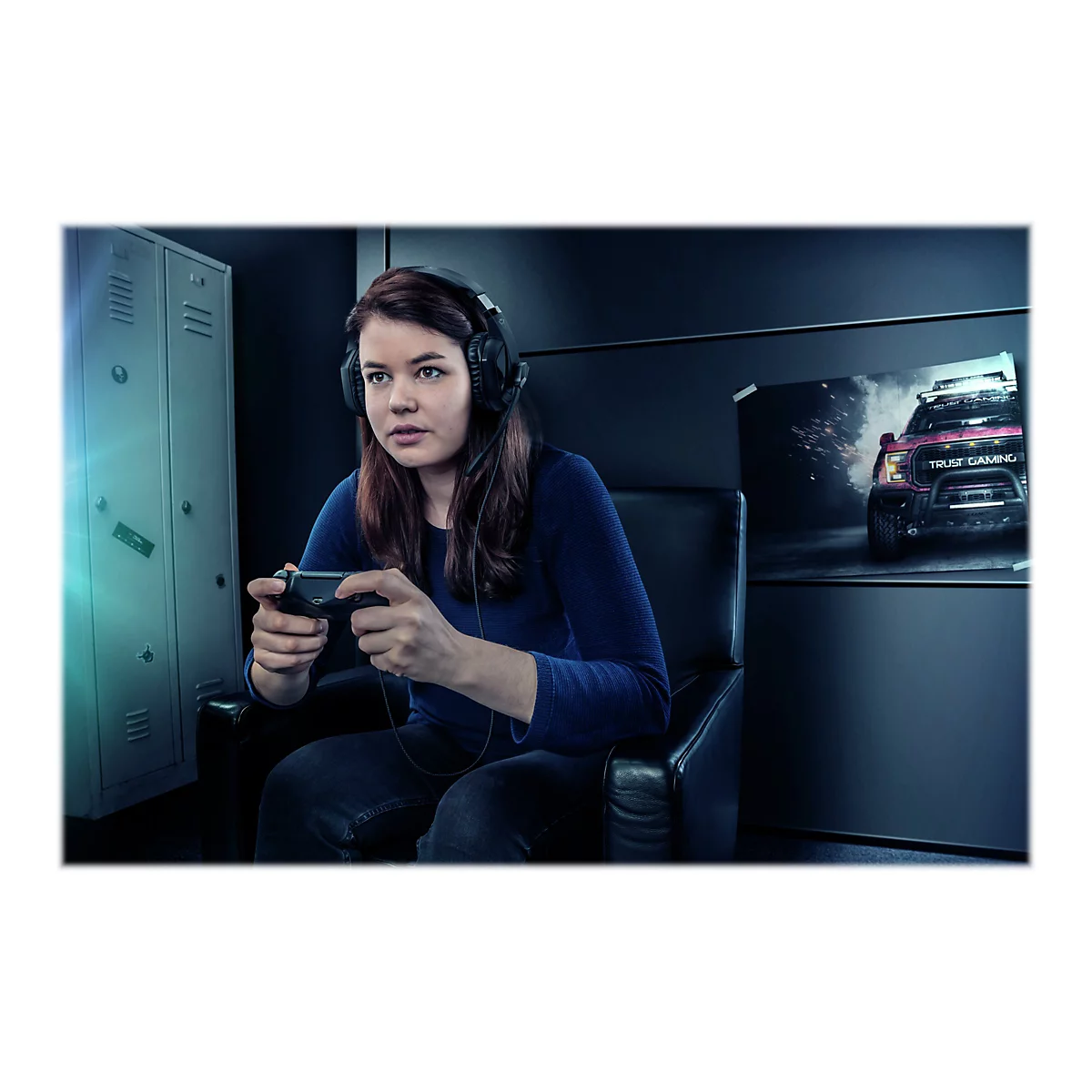 Trust GXT 412 Celaz - Headset - ohrumschließend - kabelgebunden - 3,5 mm Stecker