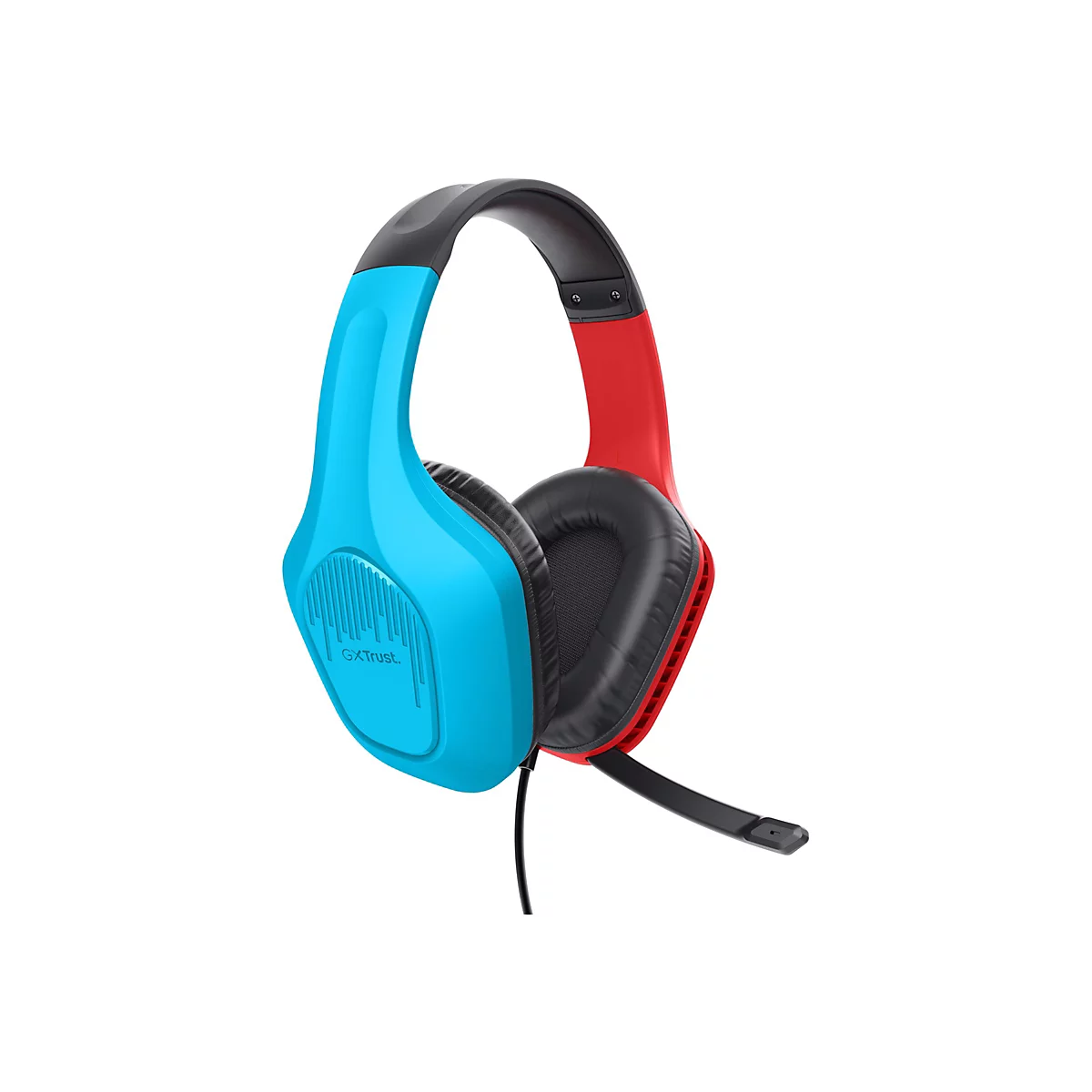 Trust GXT 416S ZIROX - Headset - ohrumschließend - kabelgebunden - 3,5 mm Stecker - Multicolor