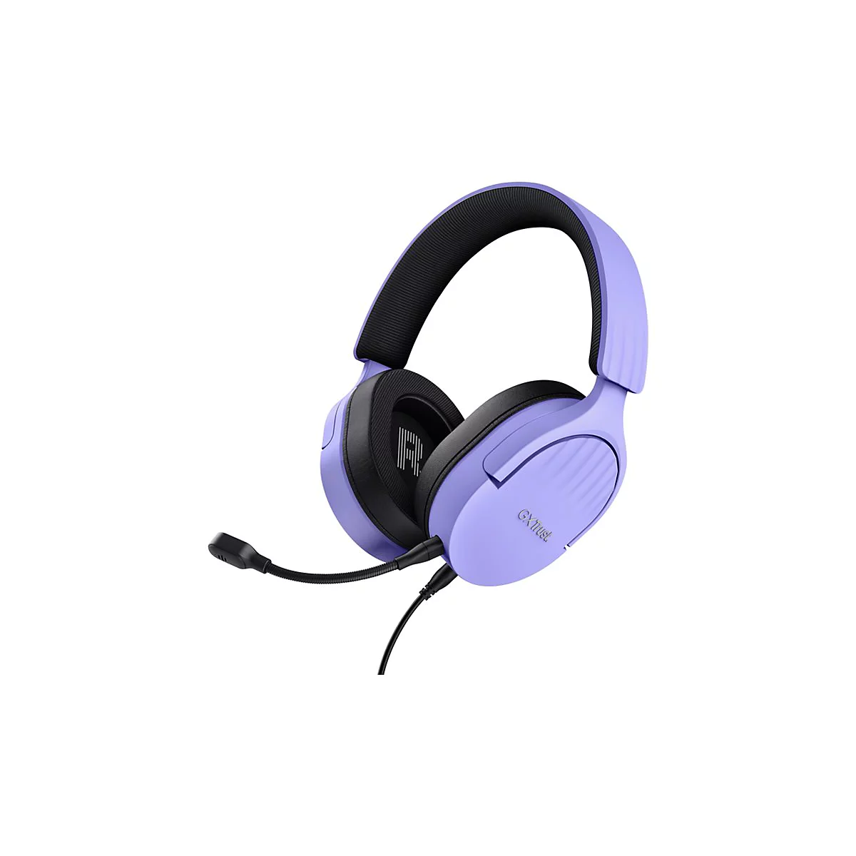 Trust GXT 489P FAYZO - Headset - ohrumschließend - kabelgebunden - 3,5 mm Stecker - lila