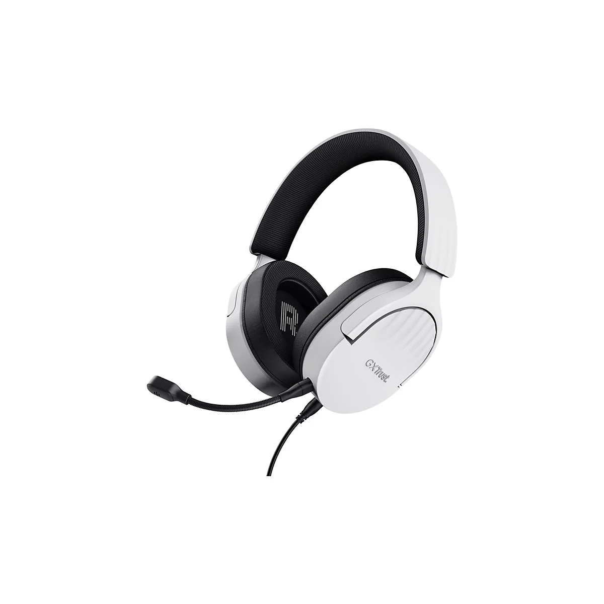 Trust GXT 489W FAYZO - Headset - ohrumschließend - kabelgebunden - 3,5 mm Stecker - weiß
