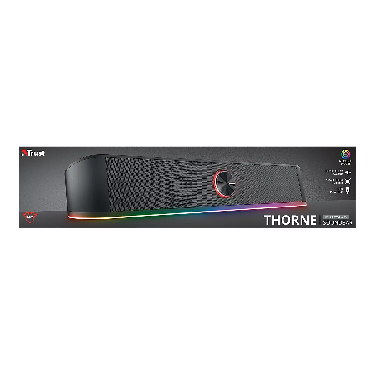 Trust GXT 619 Thorne - Soundbar - für TV/Monitor - 6 Watt