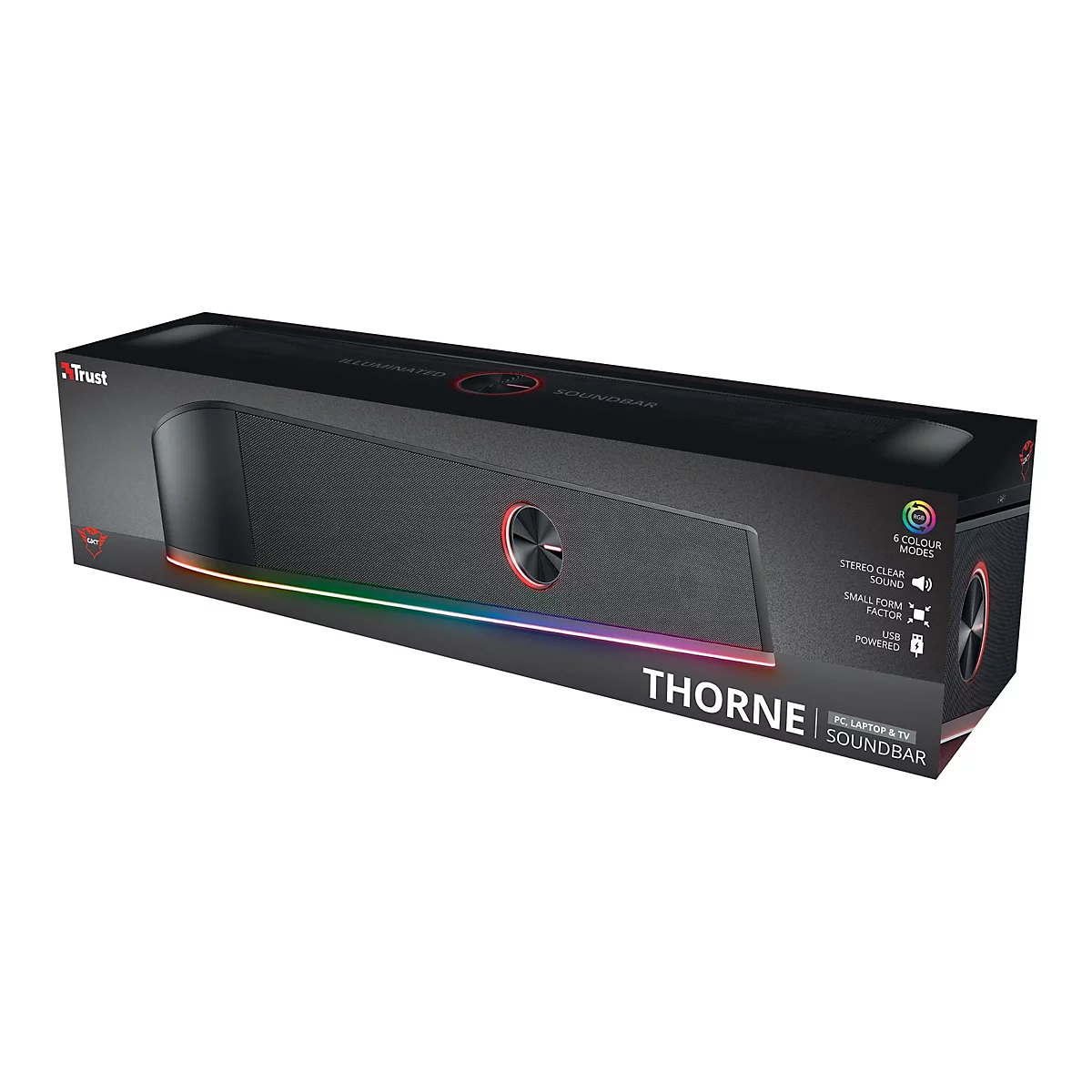 Trust GXT 619 Thorne - Soundbar - für TV/Monitor - 6 Watt