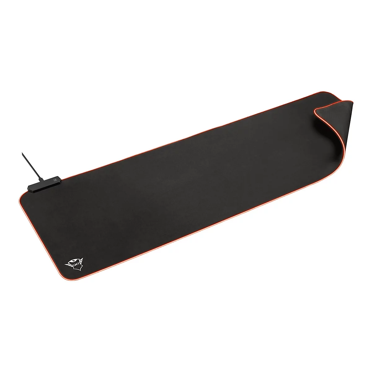 Trust GXT 764 Glide-Flex XXL - Beleuchtetes Tastatur- und Mauspad