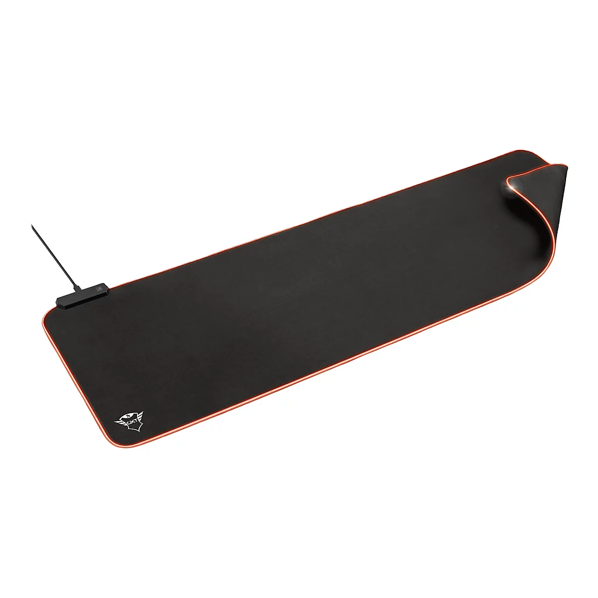 Trust GXT 764 Glide-Flex XXL - Beleuchtetes Tastatur- und Mauspad