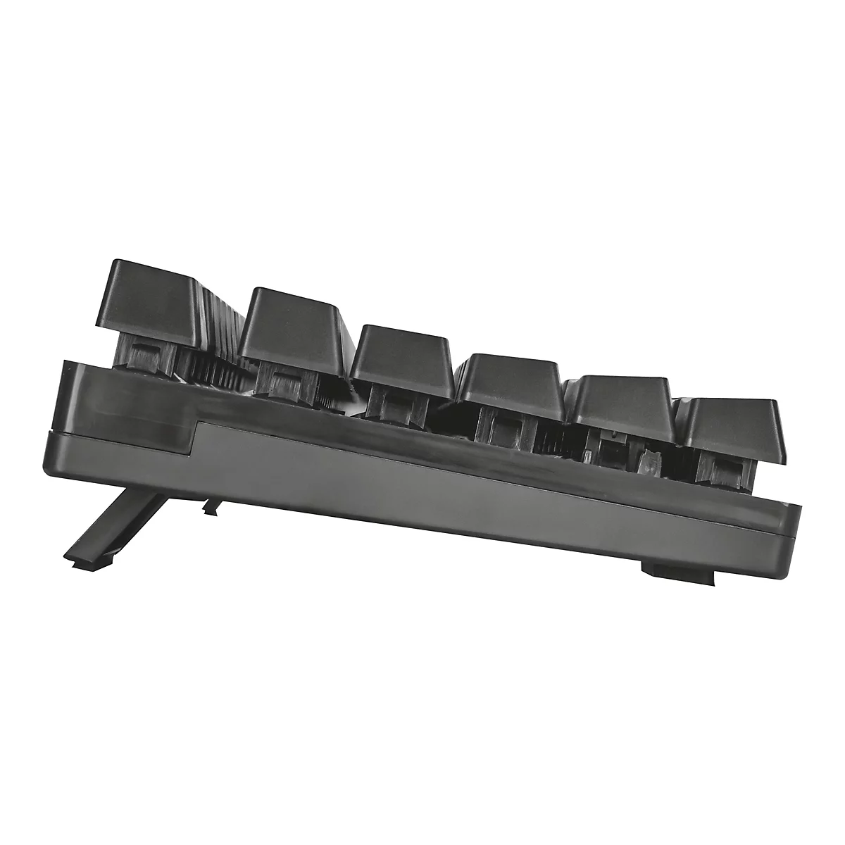 Trust GXT 835 Azor - Tastatur - hintergrundbeleuchtet - USB - QWERTZ - Deutsch