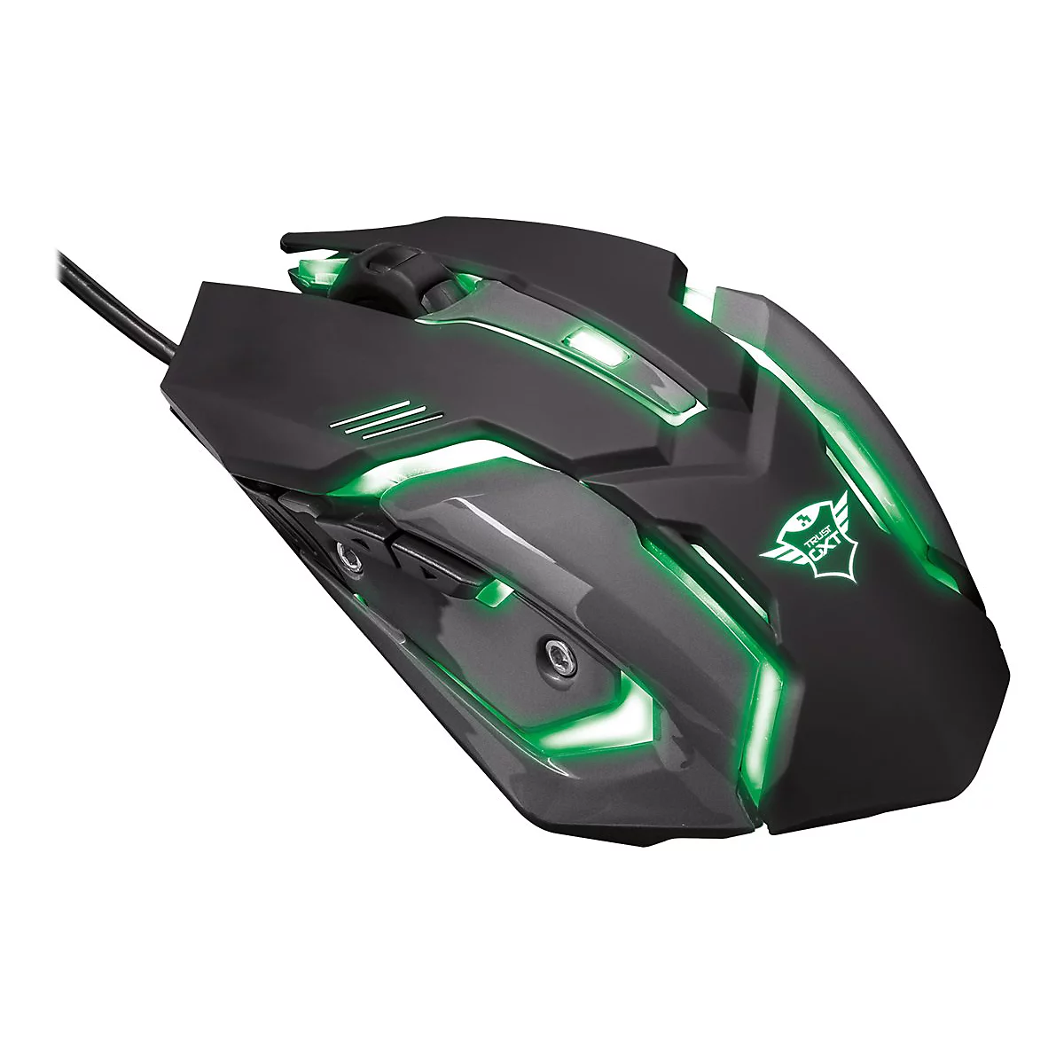 Trust GXT 845 Tural Gaming Combo - Tastatur-und-Maus-Set - hintergrundbeleuchtet - USB - Deutsch