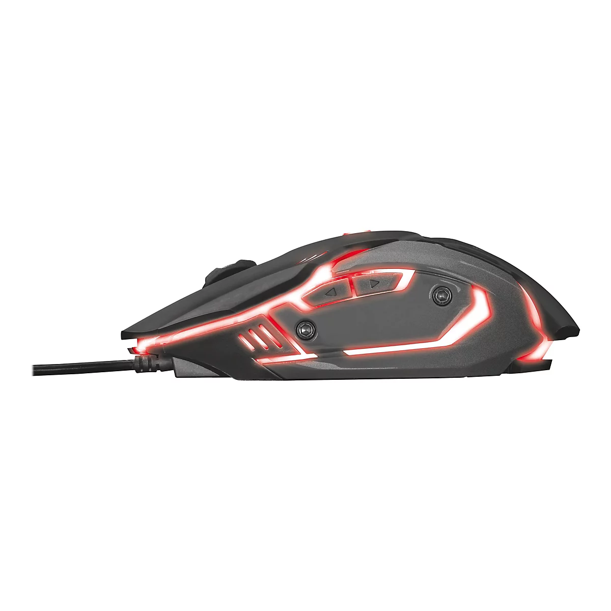 Trust GXT 845 Tural Gaming Combo - Tastatur-und-Maus-Set - hintergrundbeleuchtet - USB - Deutsch