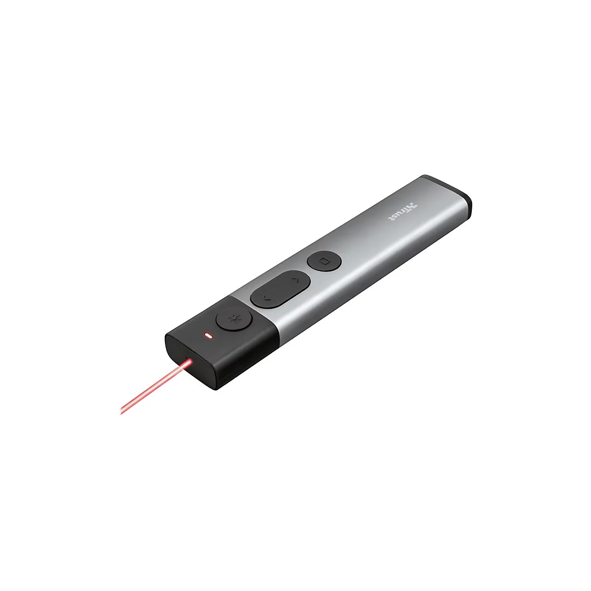 Trust Kazun Aluminium Wireless Presenter - Präsentations-Fernsteuerung - 4 Tasten - HF