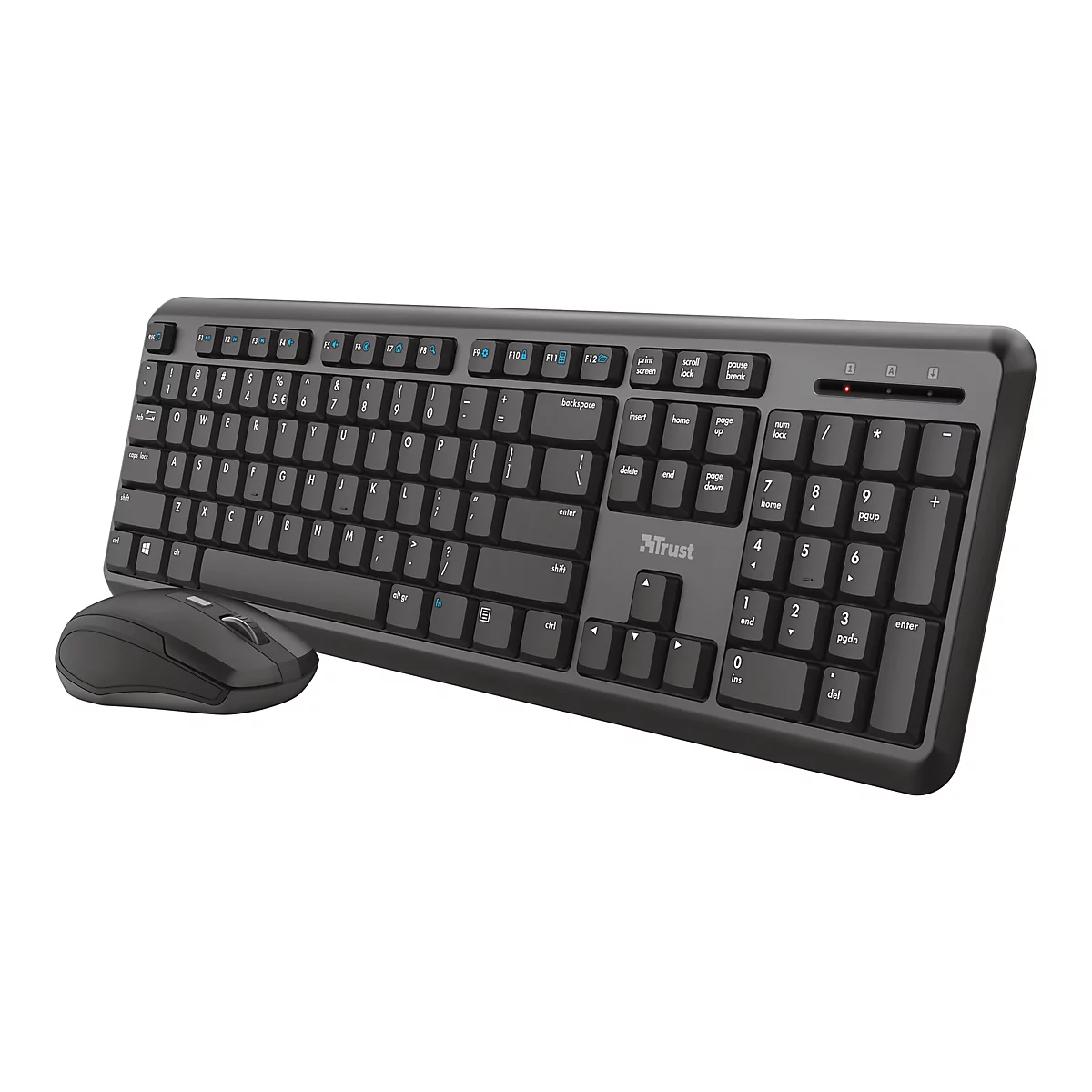Trust Ody - Tastatur-und-Maus-Set - kabellos - Deutsch