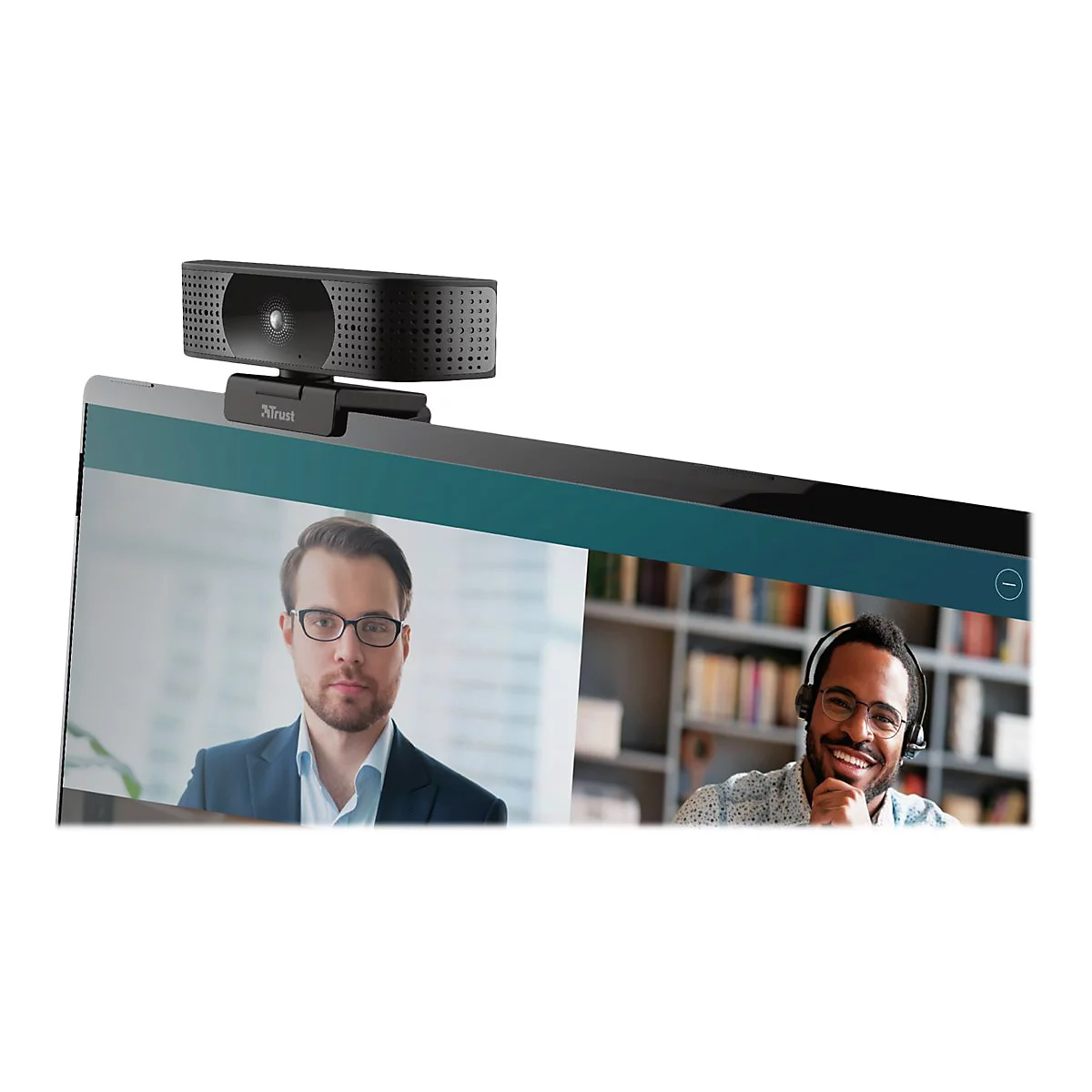 Trust Teza - Webcam - Farbe - 3840 x 2160 - 4K - feste Brennweite