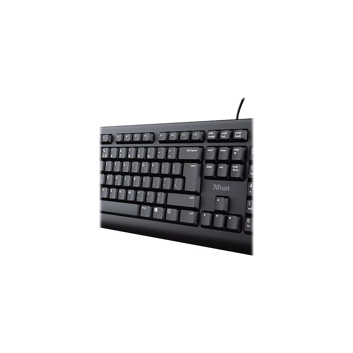 Trust TK-150 - Tastatur - USB - QWERTZ - Deutsch