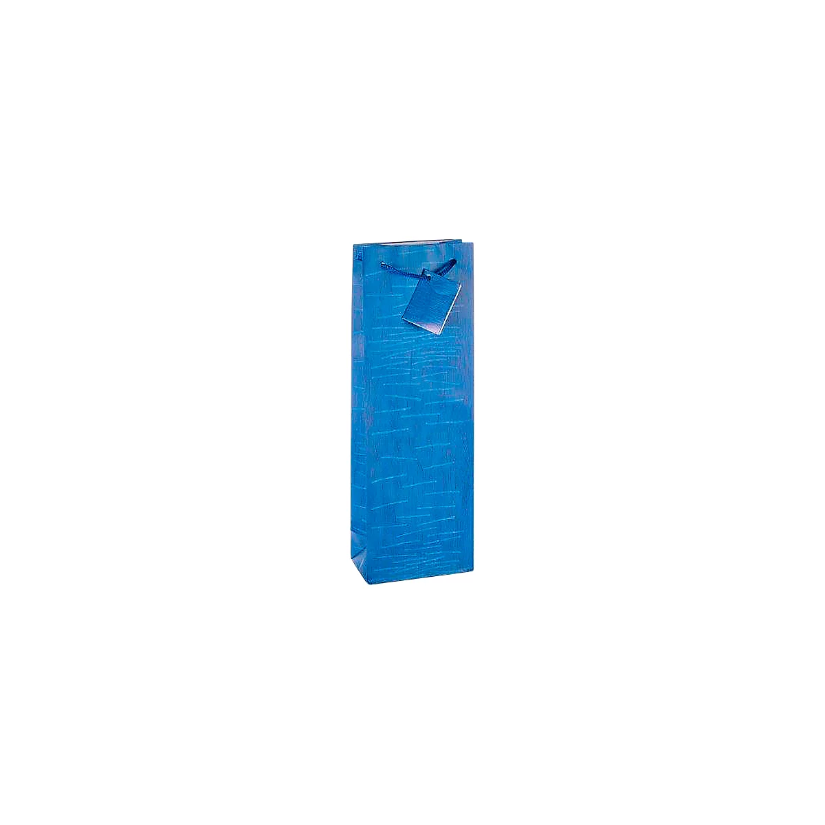 TSI Geschenktasche Laura, für Flaschen, 12 x 8 x 36 cm, reißfest, 12er-Set farbsortiert