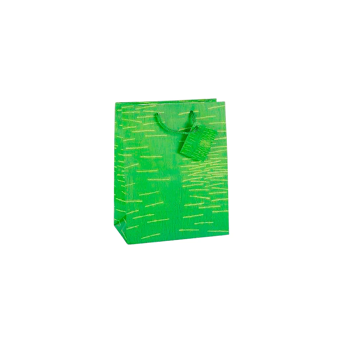 TSI Geschenktasche Laura, mittelgroß, 18 x 10 x 23 cm, reißfest, 12er-Set, farbsortiert