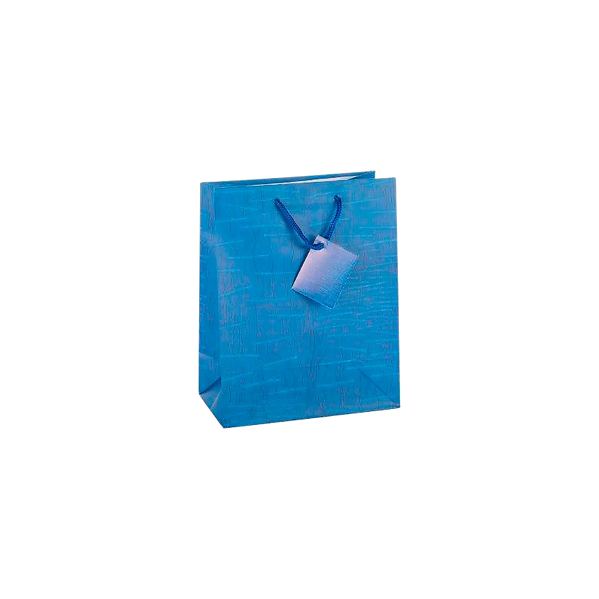 TSI Geschenktasche Laura, mittelgroß, 18 x 10 x 23 cm, reißfest, 12er-Set, farbsortiert